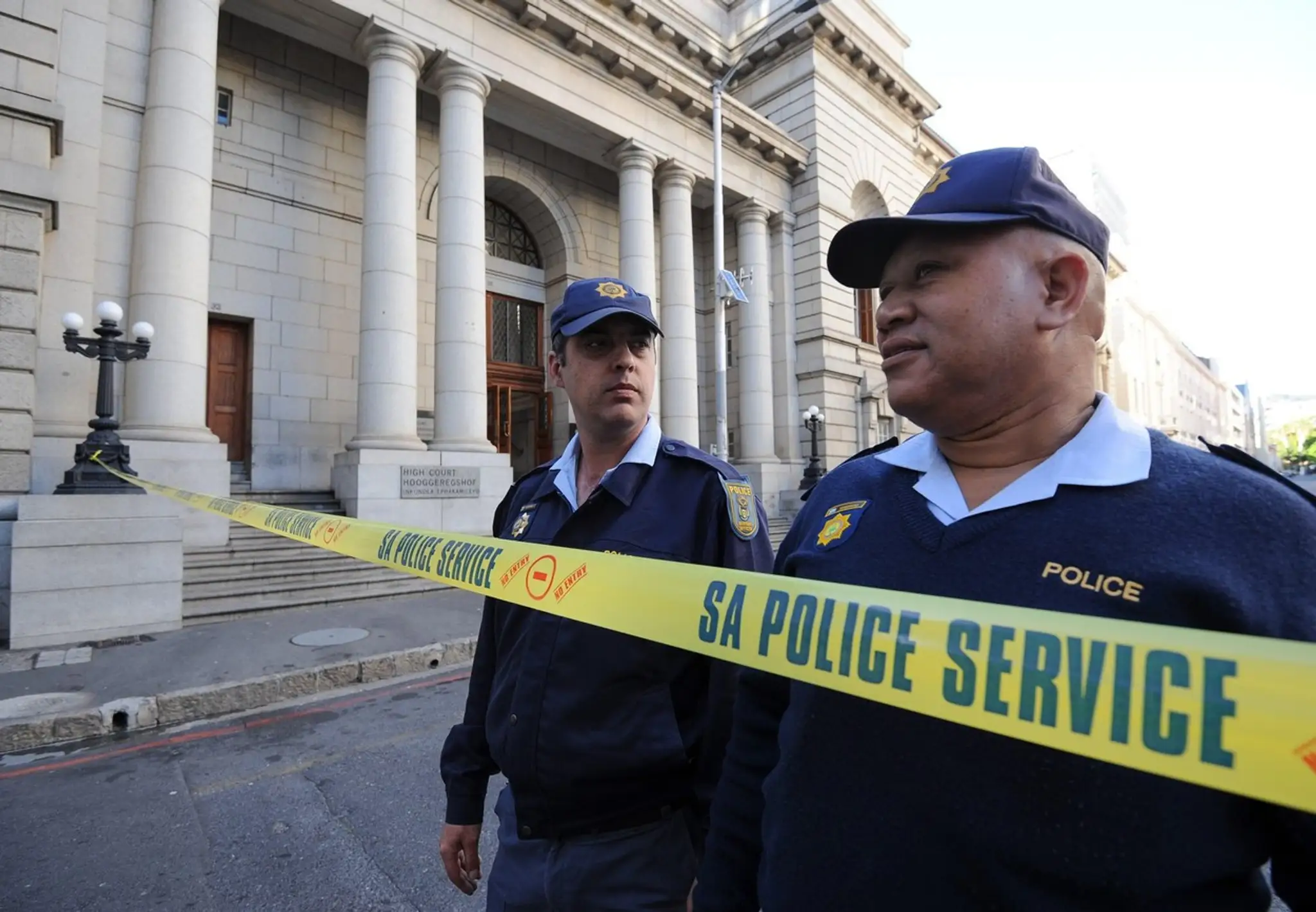 Juhoafrickí policajti