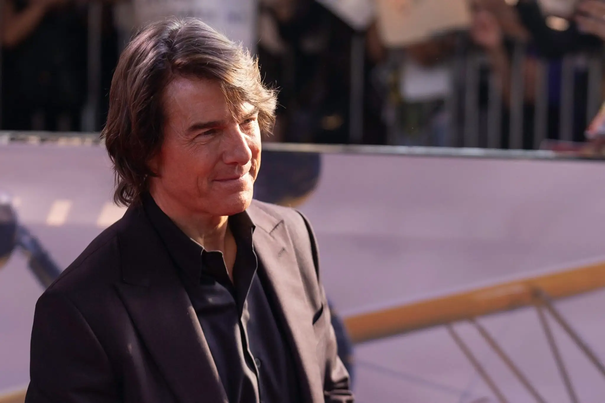 Tom Cruise na premiére filmu Mission: Impossible - Posledné zúčtovanie