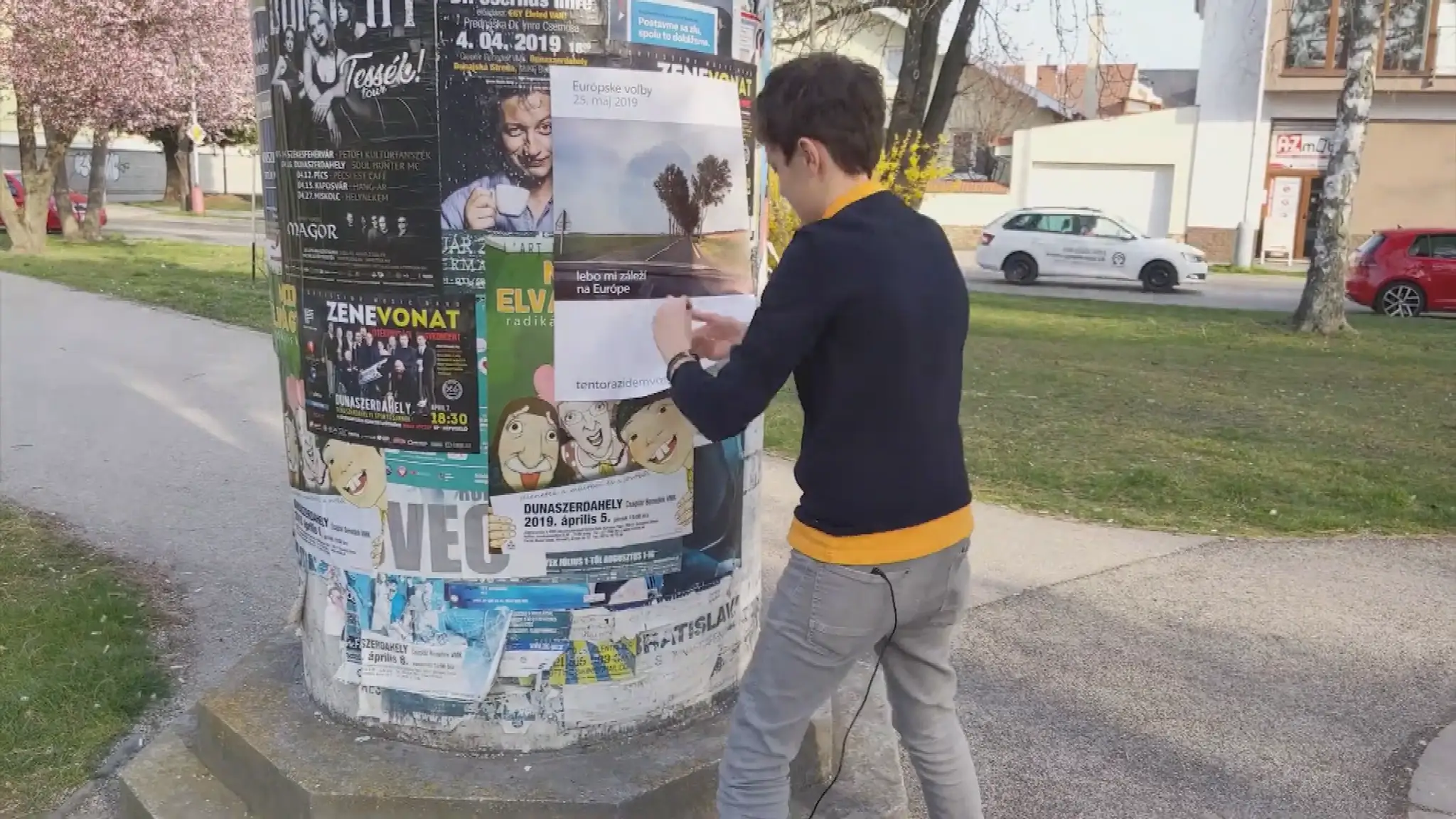 Lacná predvolebná kampaň do europarlamentu 