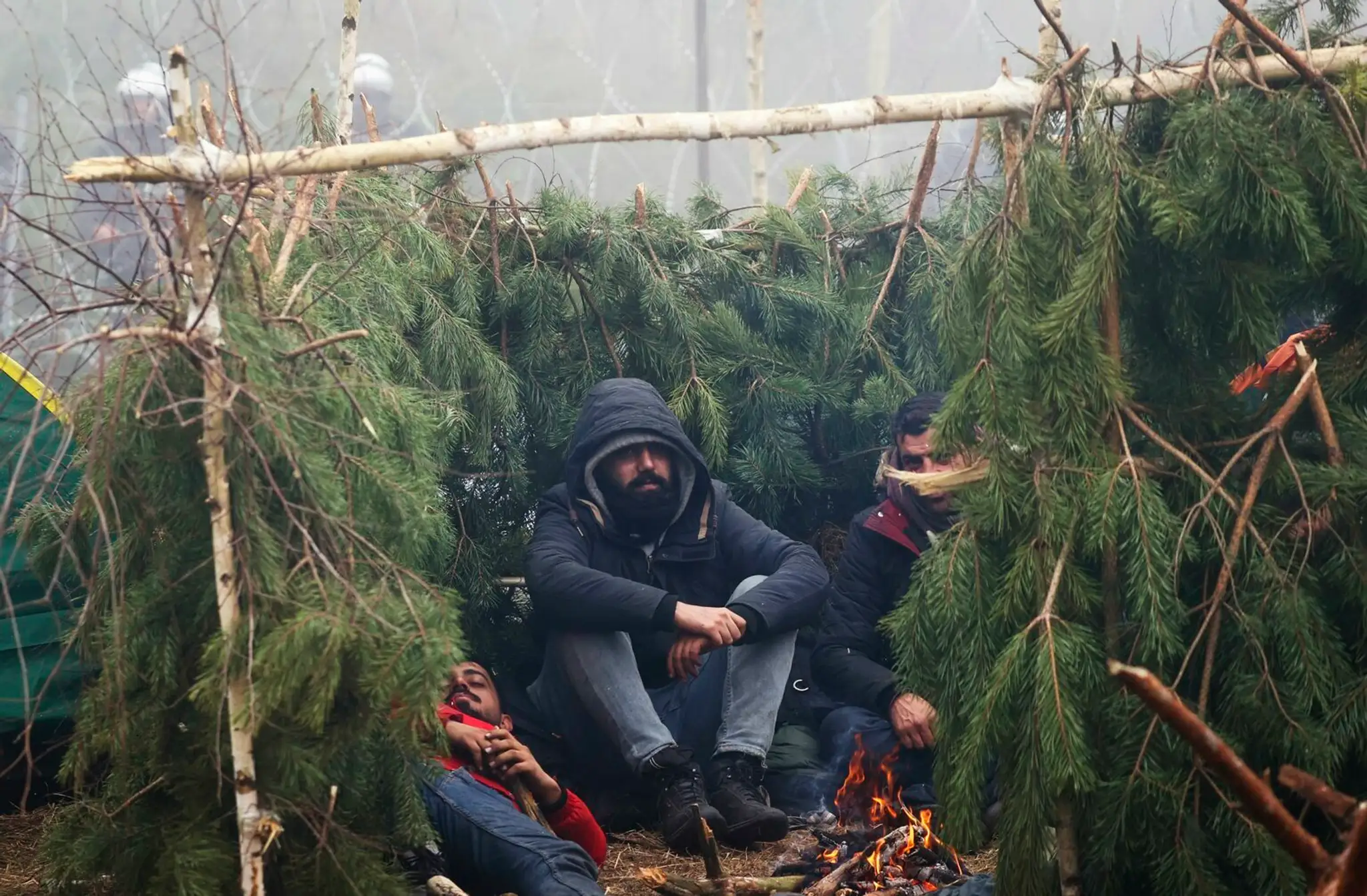 Migranti na poľsko-bieloruskej hranici