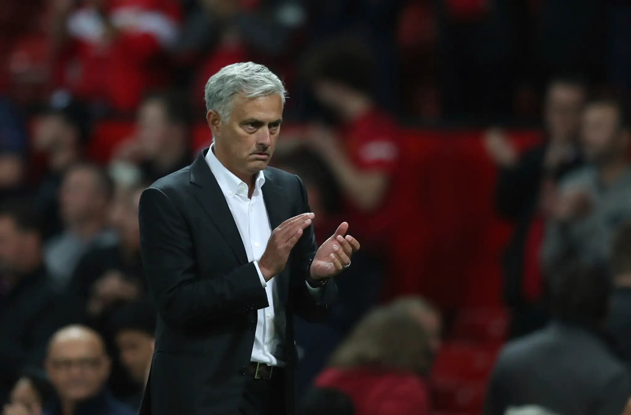 Kouč ManUtd José Mourinho.