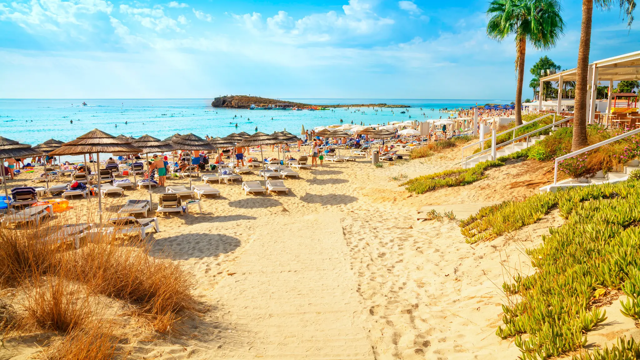 Nissi beach. 