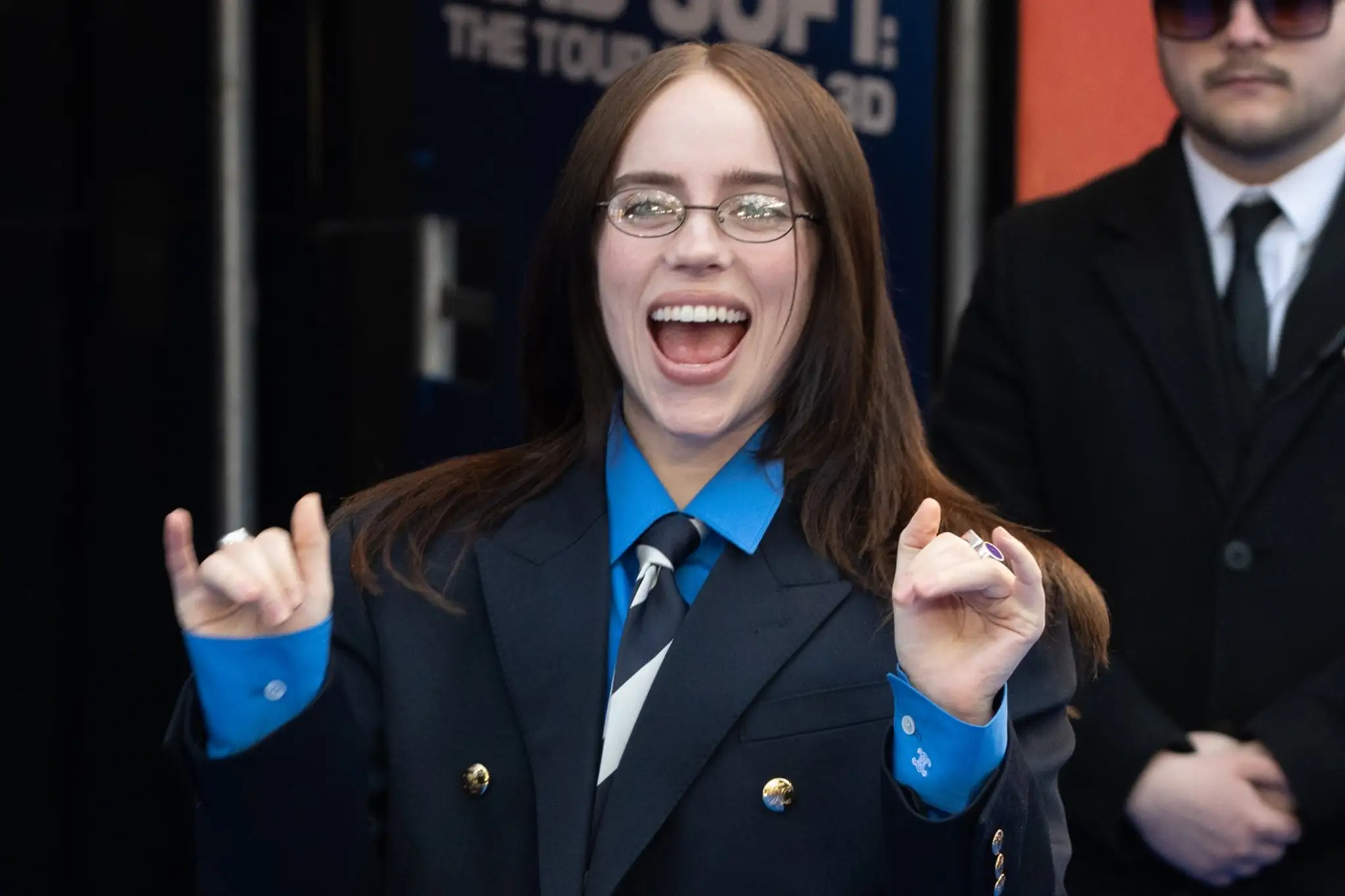 Billie Eilish na premiére koncertu Billie Eilish – Hit Me Hard and Soft: The Tour