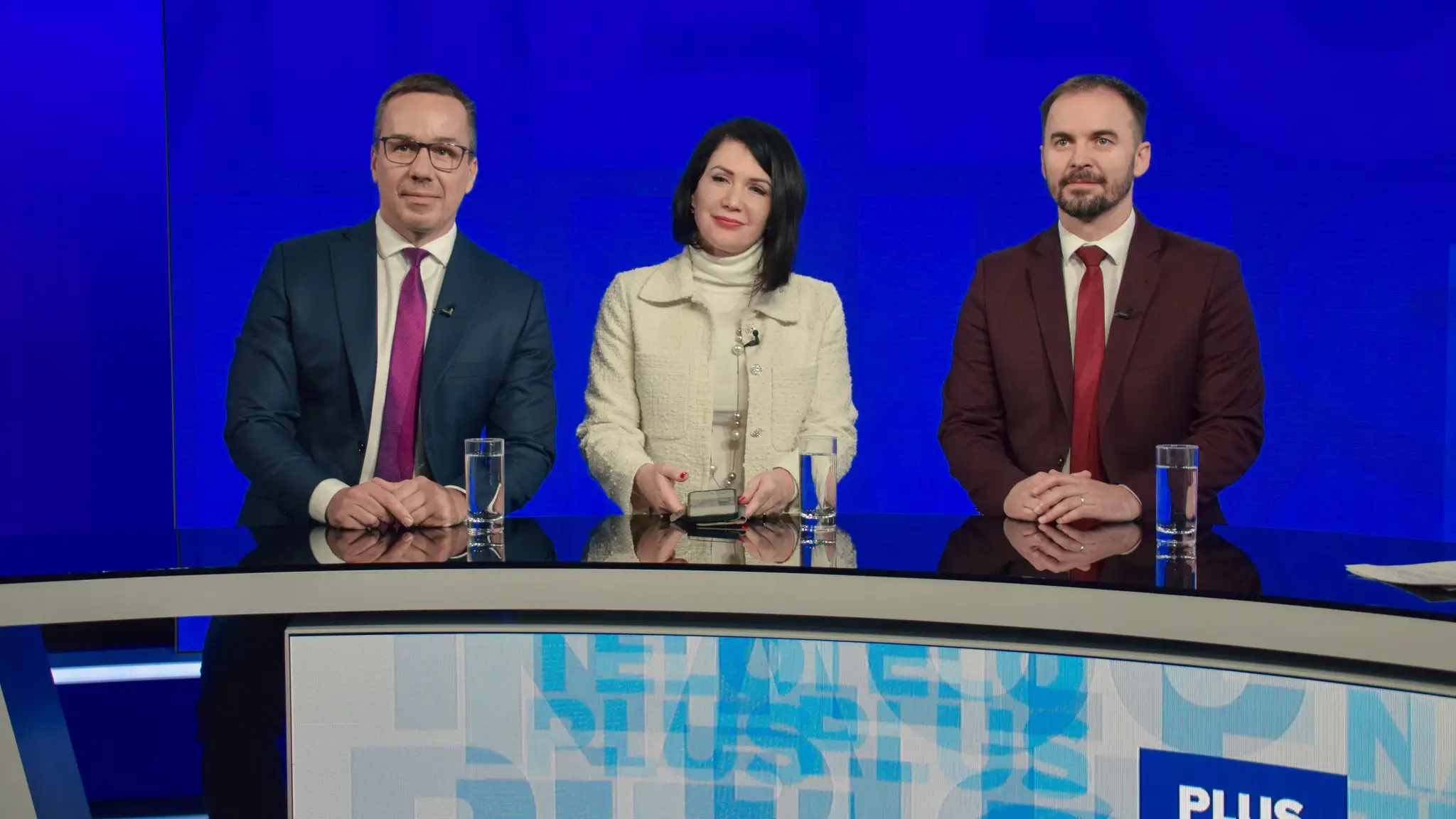 E. Tomáš, J. Bittó Cigániková a M. Šipoš v relácii Na telo plus.