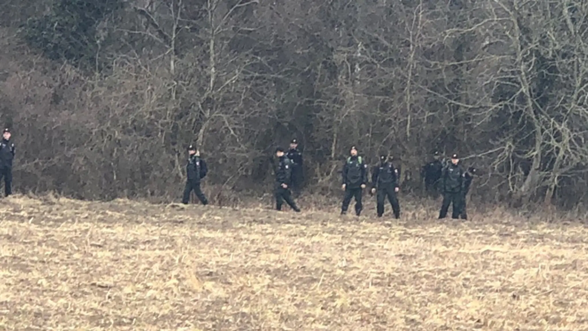 Polícia prehľadáva Mačiansky háj.