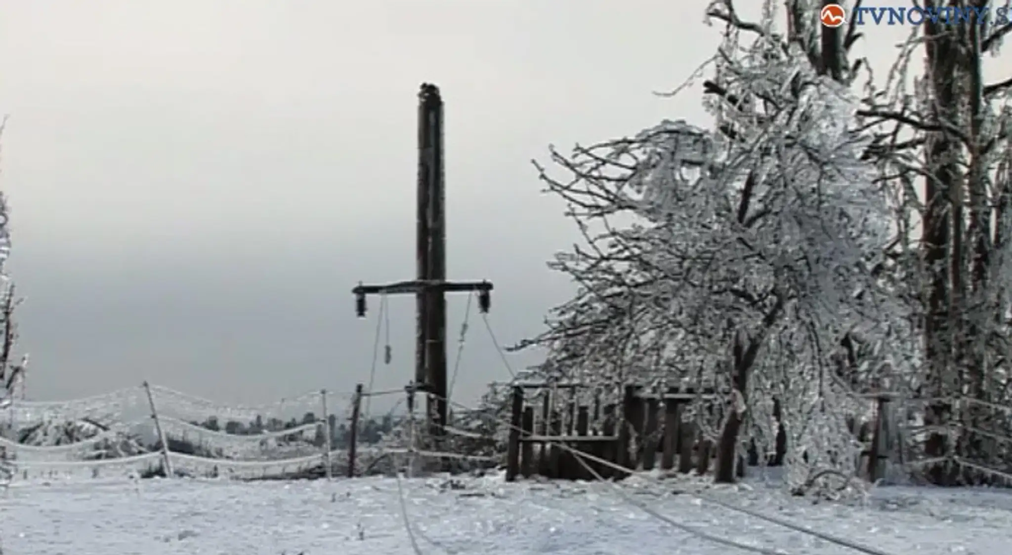 Zamrznuté Slovinsko.