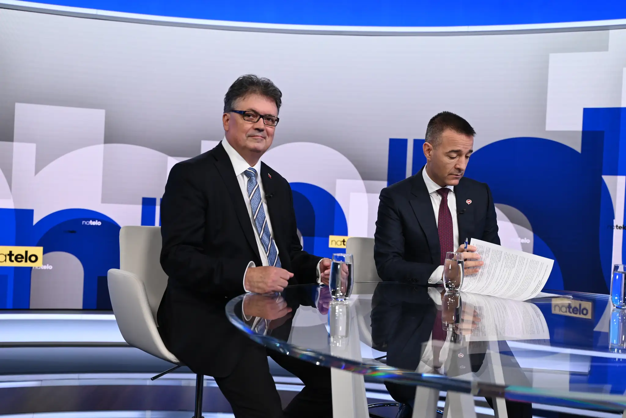 Minister školstva Tomáš Drucker a poslanec za KDH Ján Horecký