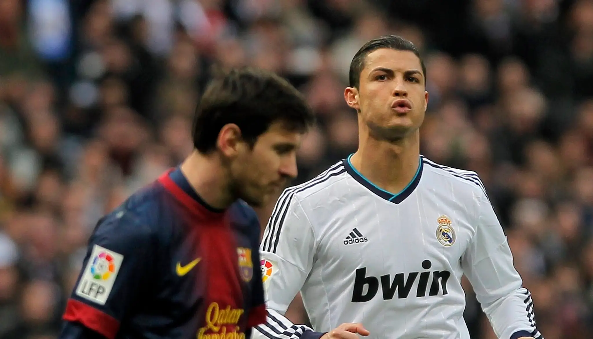 Cristiano Ronaldo a Lionel Messi
