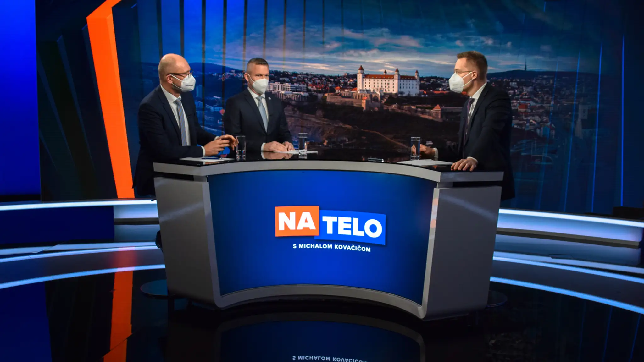 Richard Sulík a Peter Pellegrini v Na telo.
