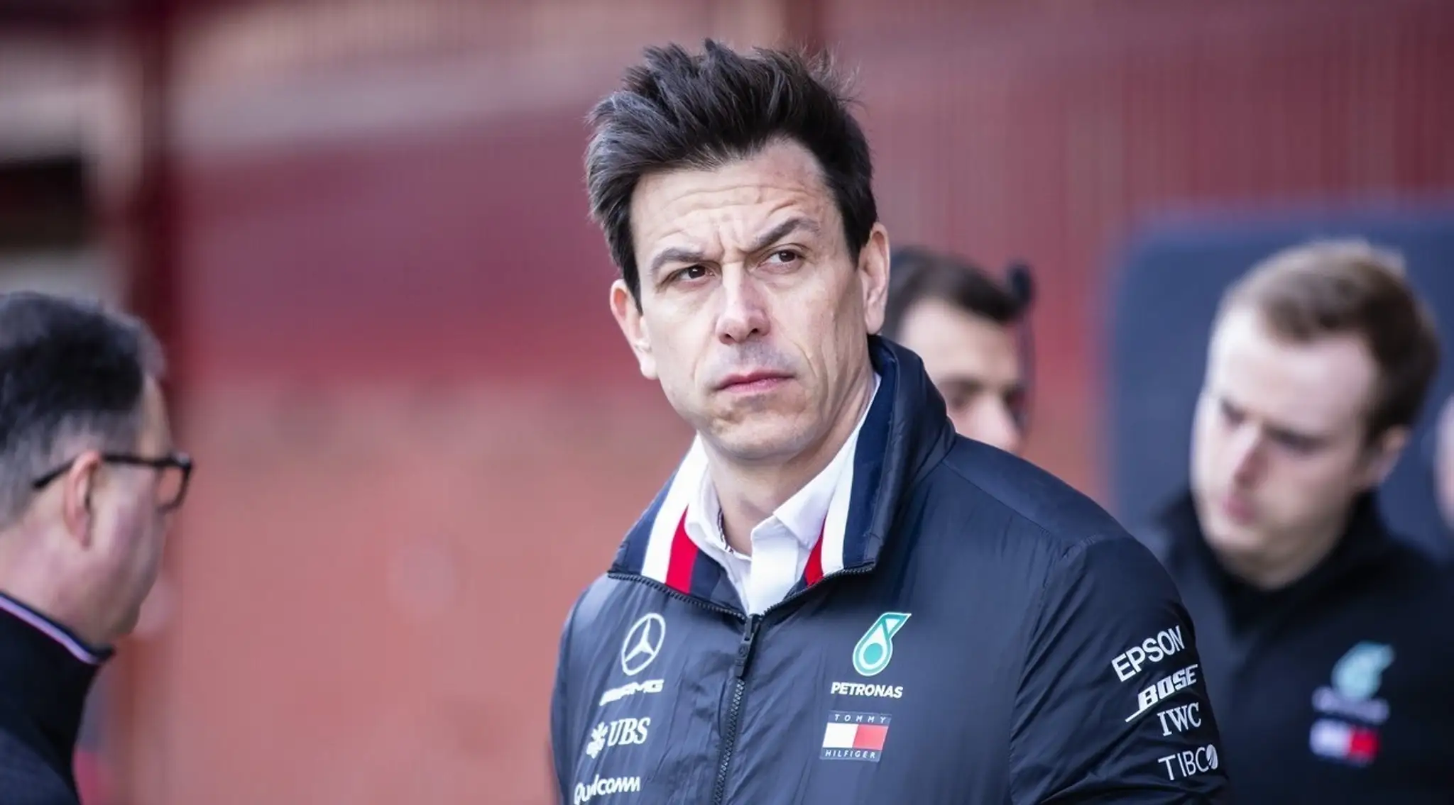 Šéf stajne Mercedes Toto Wolf.