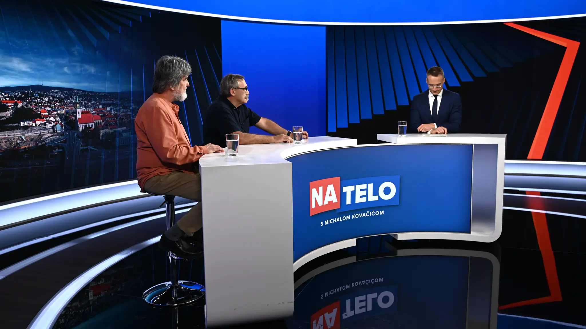 Na telo s Danielom Pastirčákom a Antonom Heretikom.