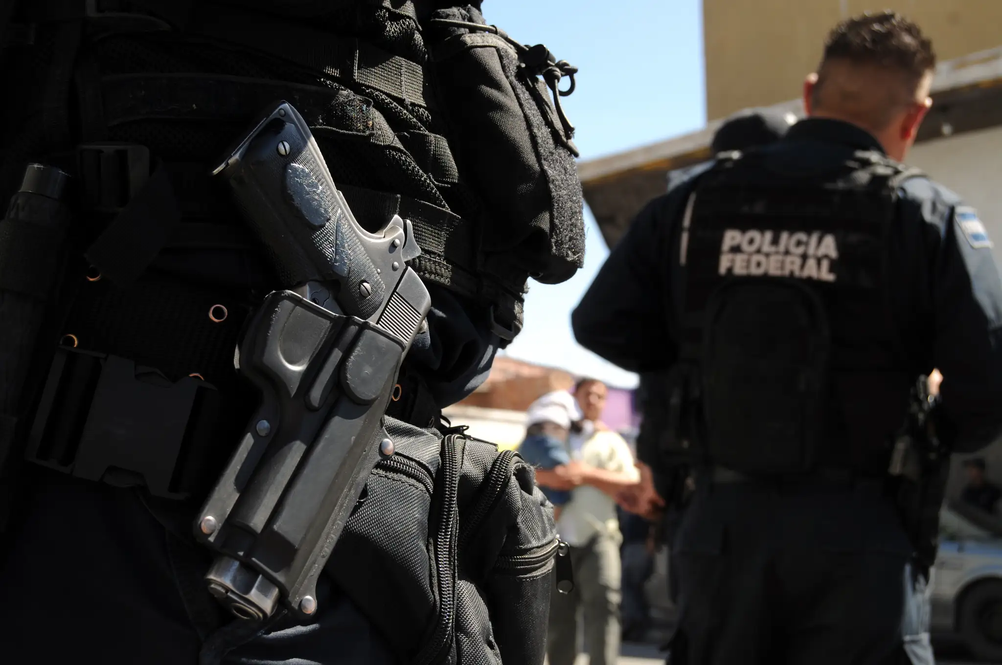 Mexická polícia - ilustračná snímka