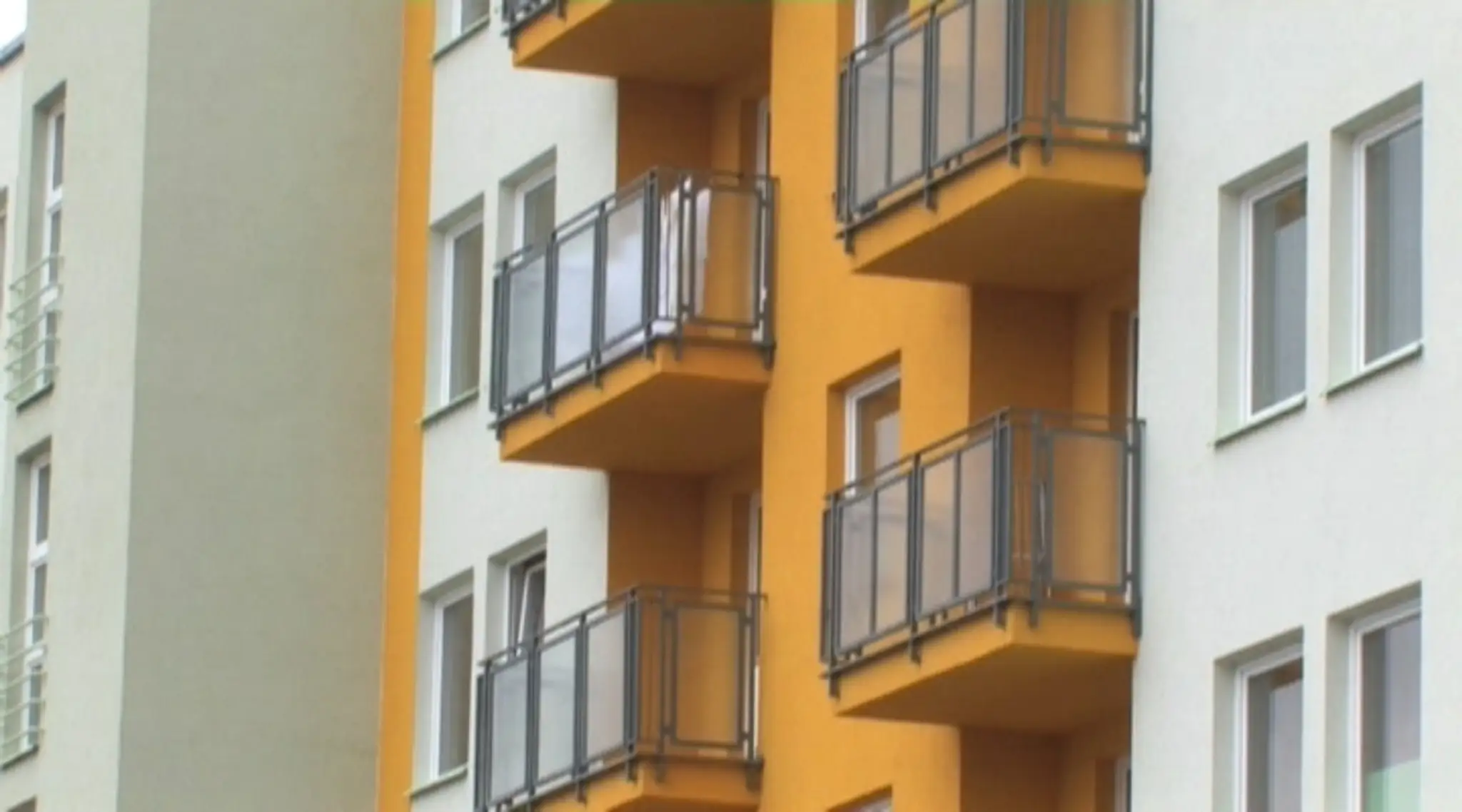 Farebné balkóny