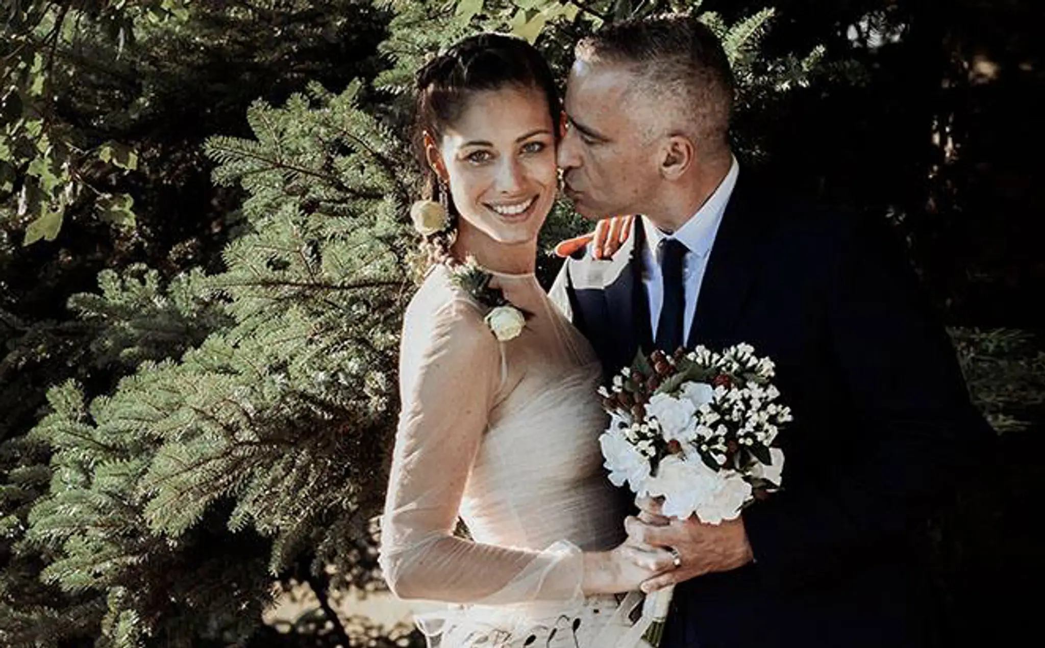 Eros Ramazzotti a Marica Pellegrinelli
