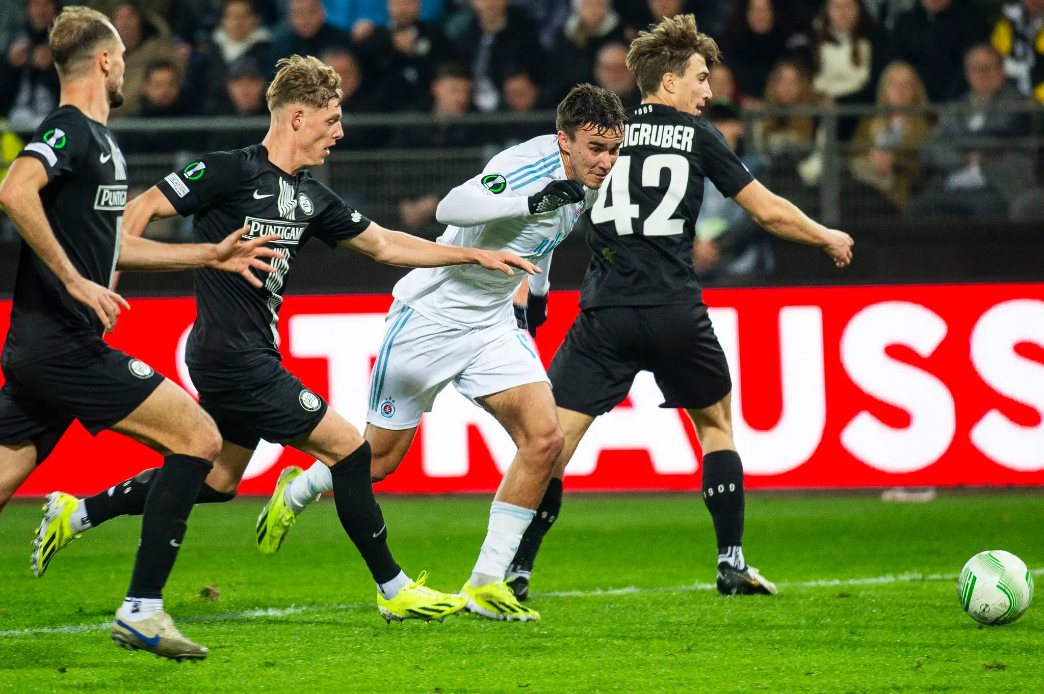 Sturm Graz - ŠK Slovan Bratislava.