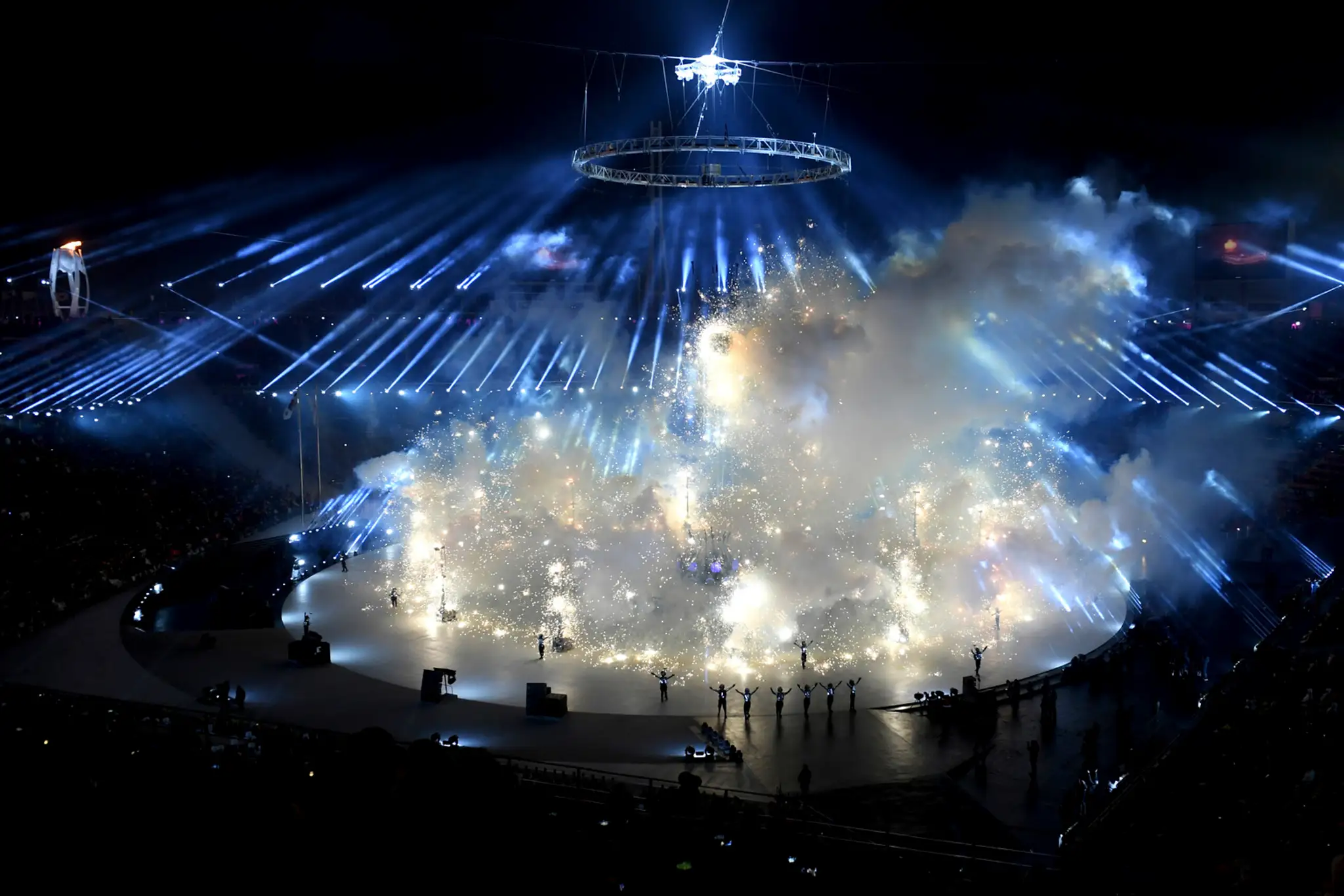Svojim spevom otvárací ceremoniál obohatili aj štyria speváci. 