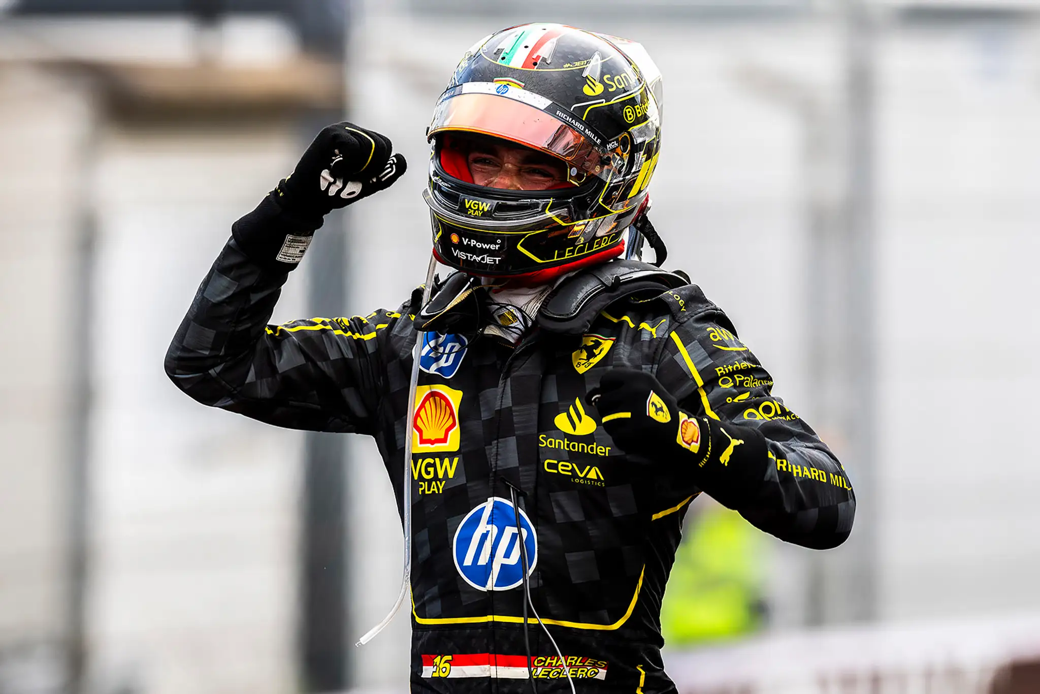 Monačan Charles Leclerc na Ferrari ovládol Veľkú cenu Talianska.