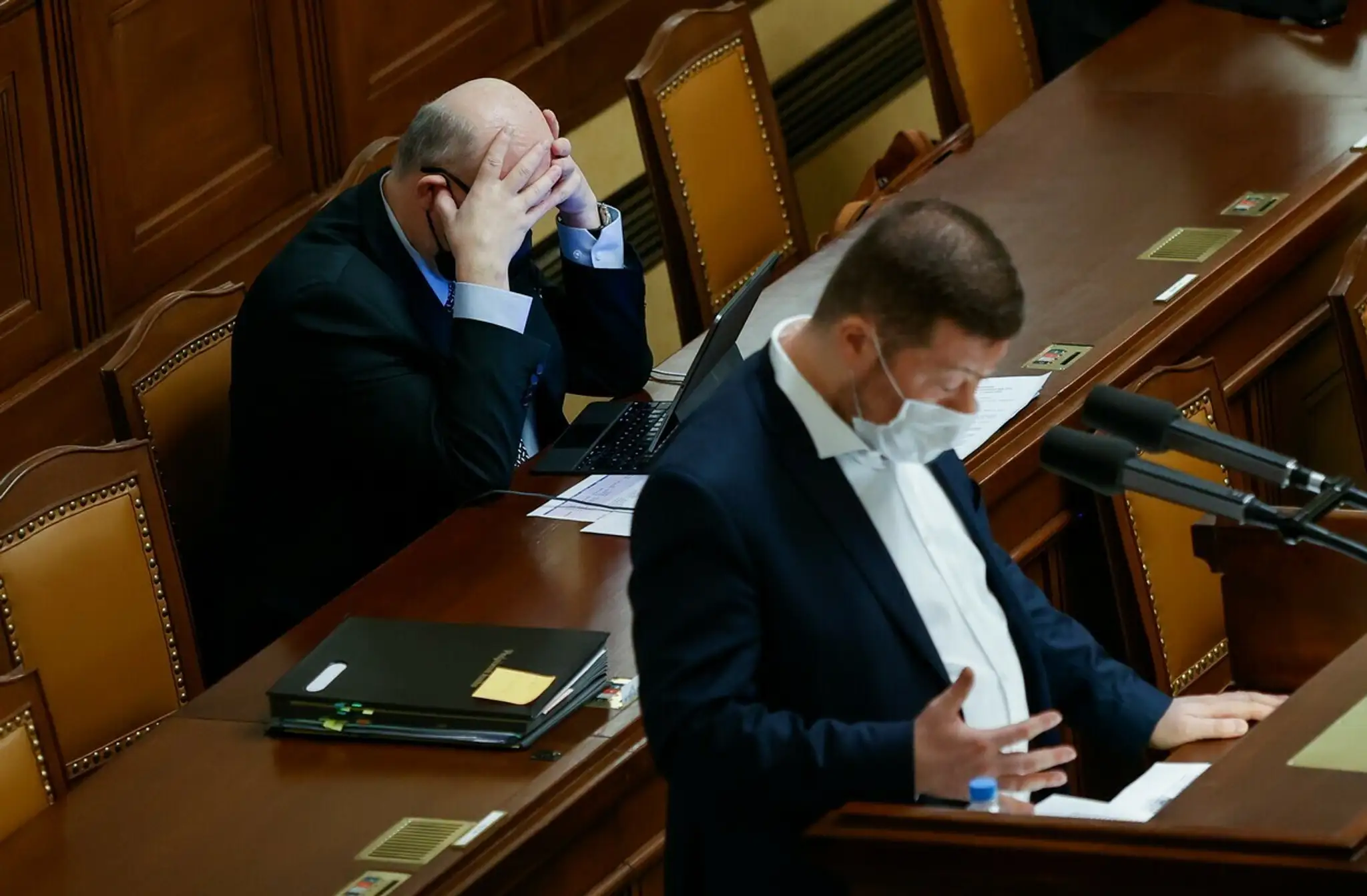 Poslanci českej Snemovne.