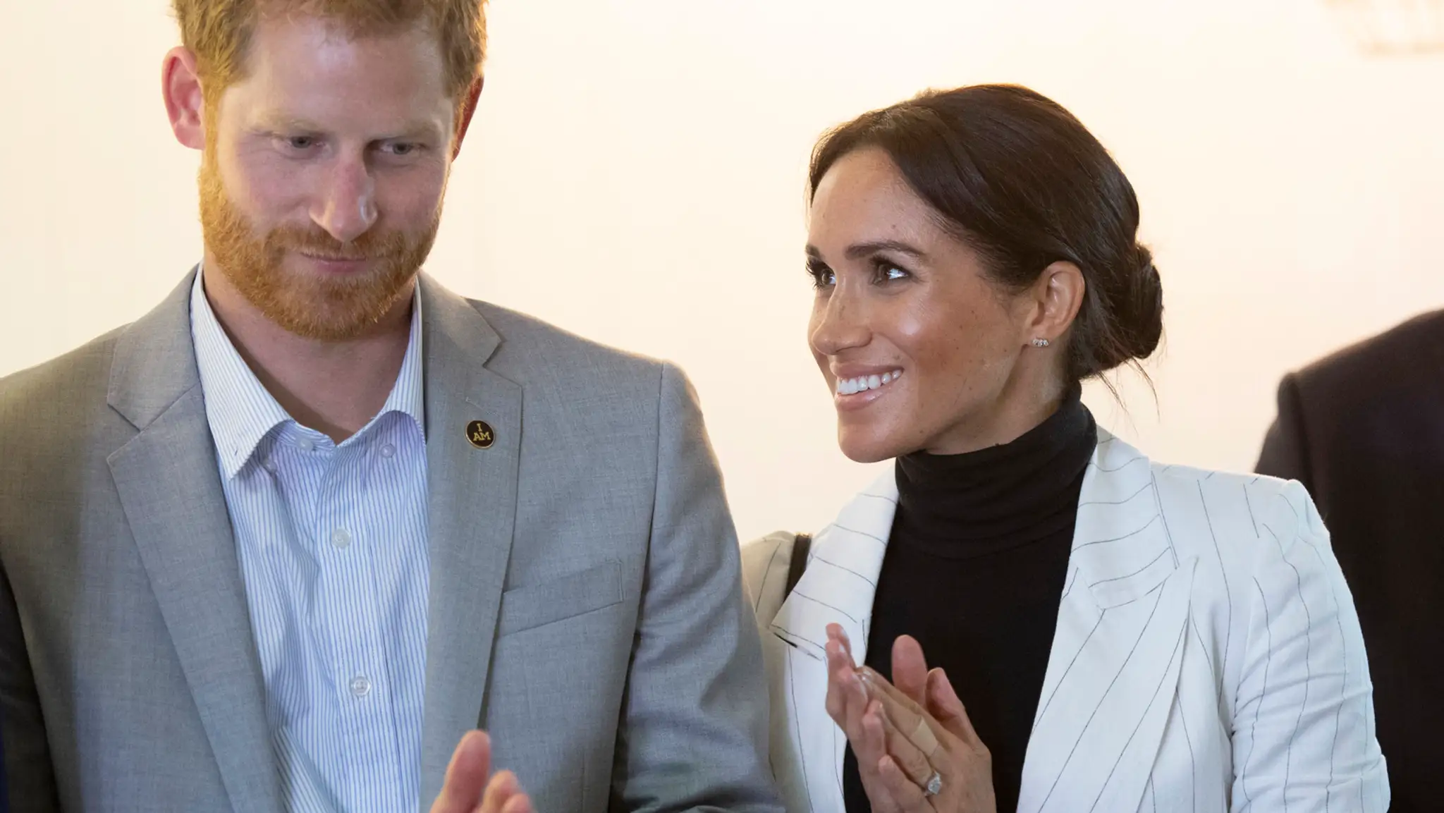 Meghan Markle a princ Harry. 
