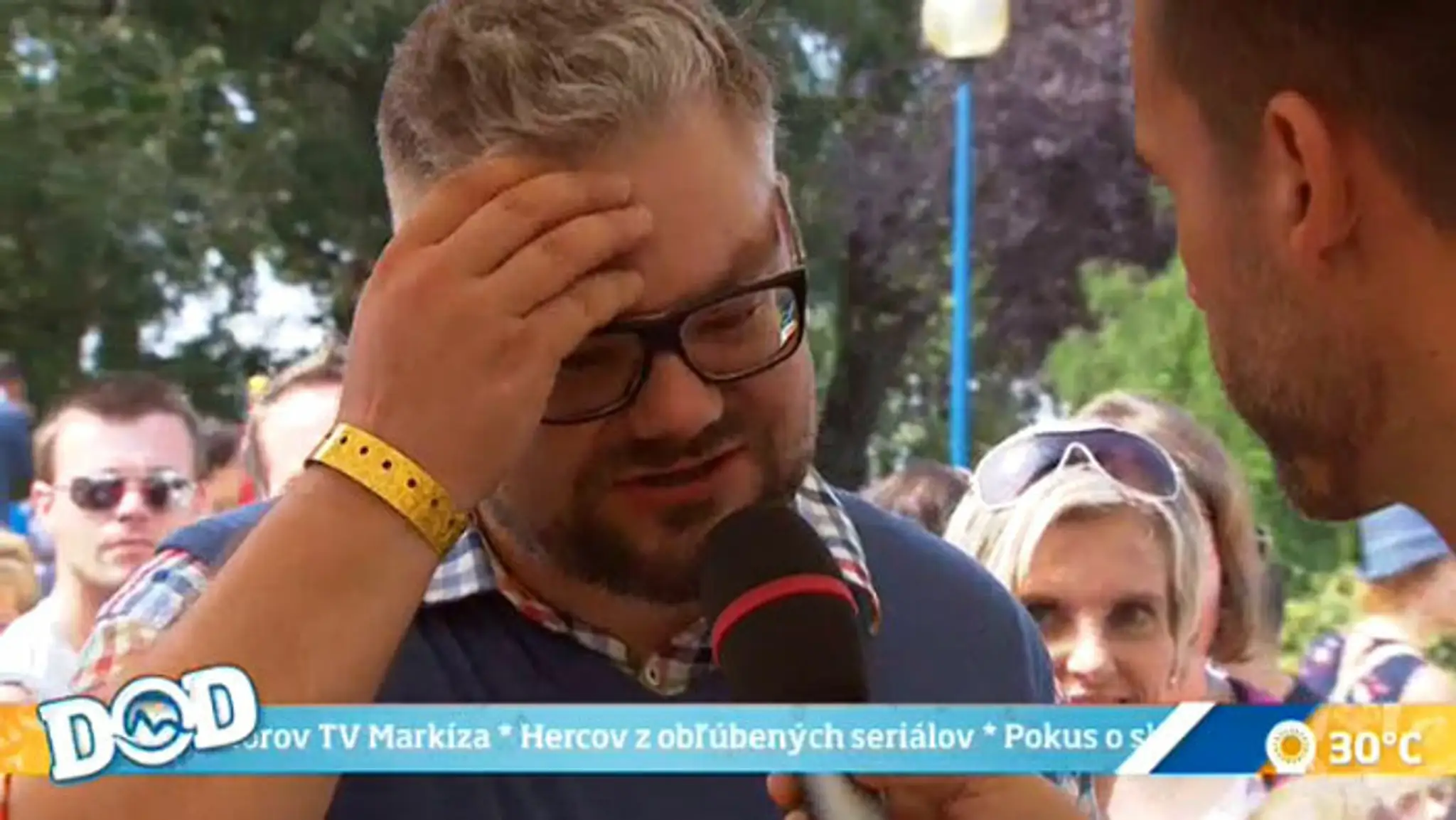 Vedátor Karol v stane Pevnosti Boyard