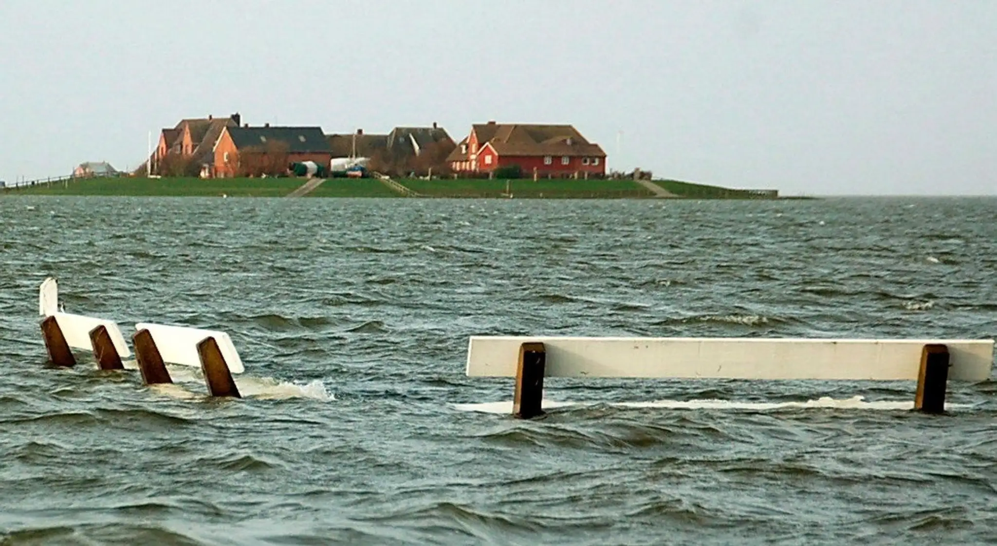 Nemecký ostrov Hallig Hooge