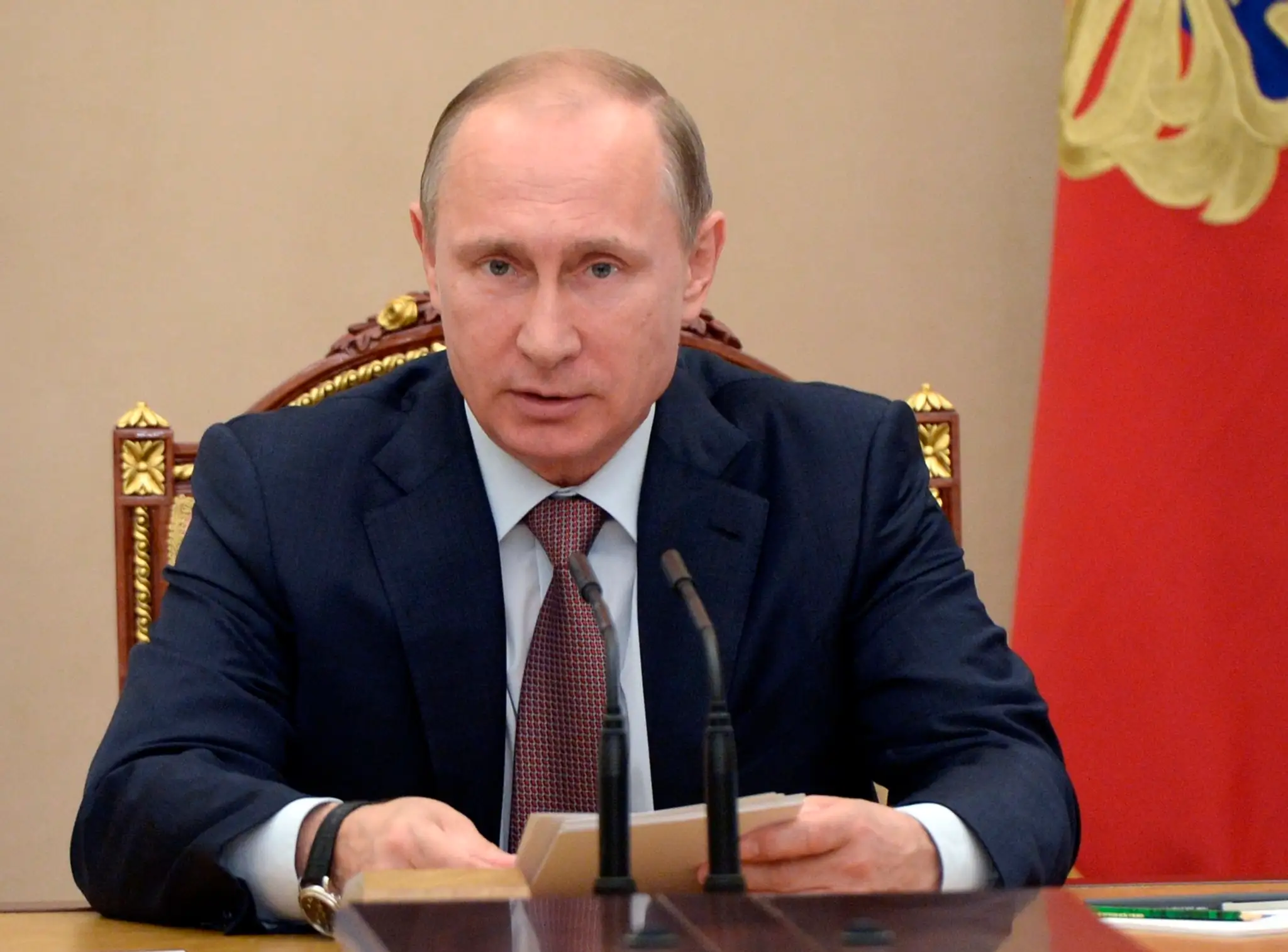 Vladimír Putin.