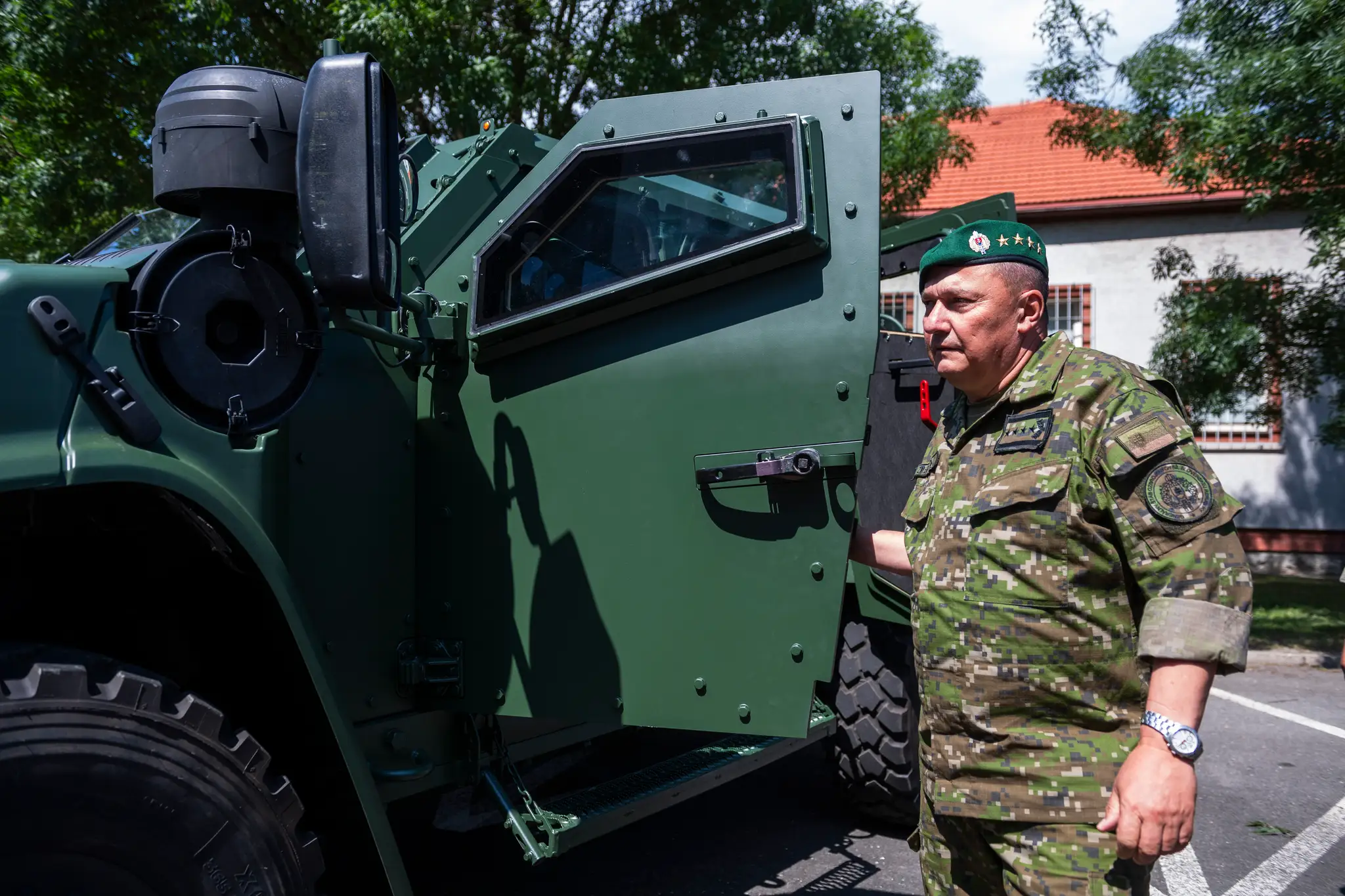 Náčelník Generálneho štábu Ozbrojených síl SR Daniel Zmeko