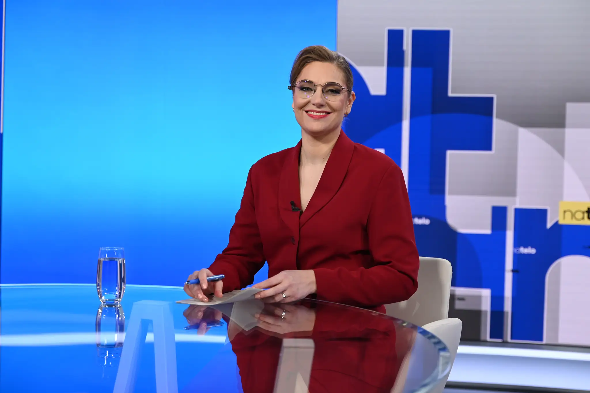 Moderátorka relácie Na telo Karolína Lacová