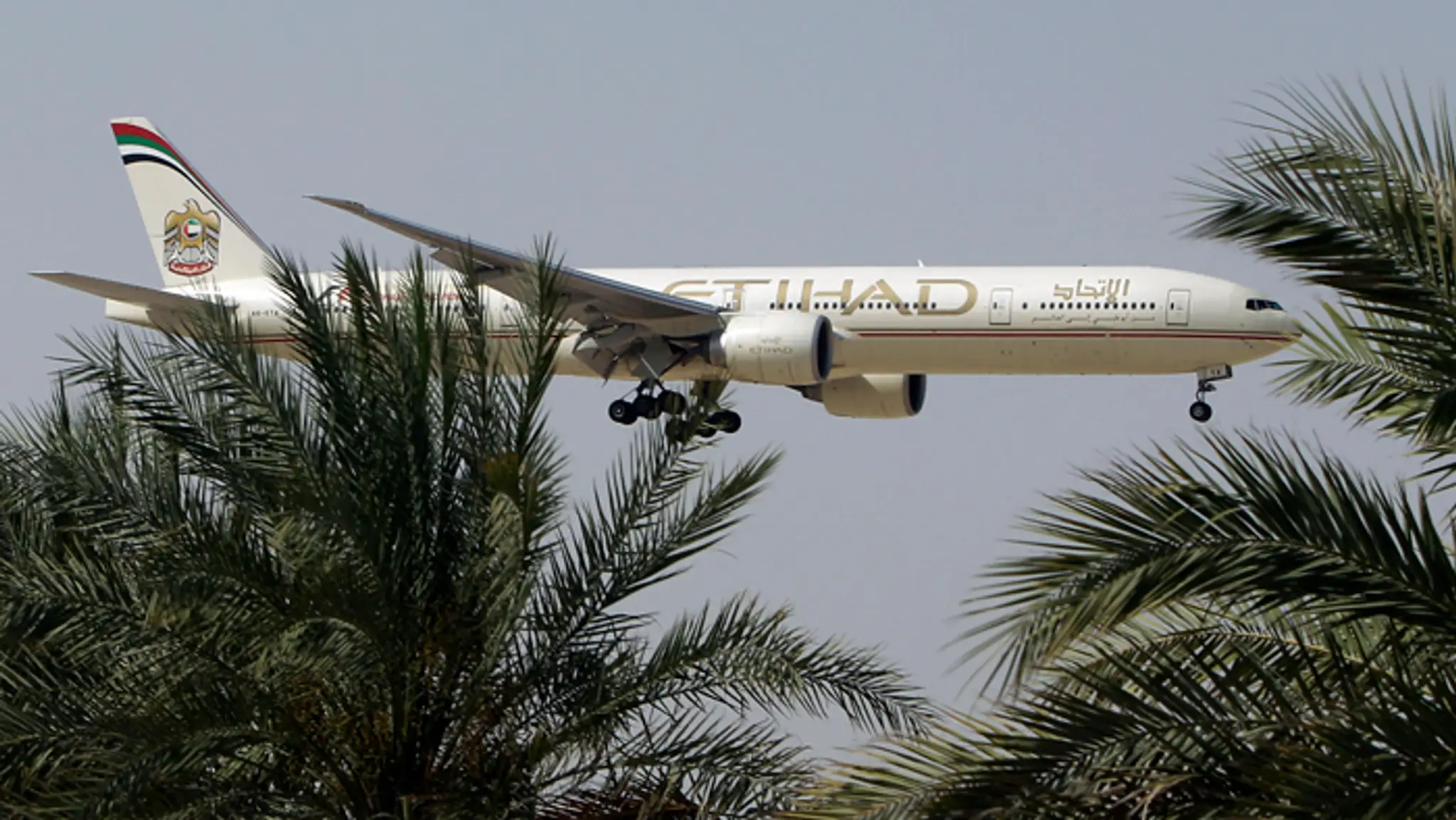Lietadlo spoločnosti Etihad Airways.