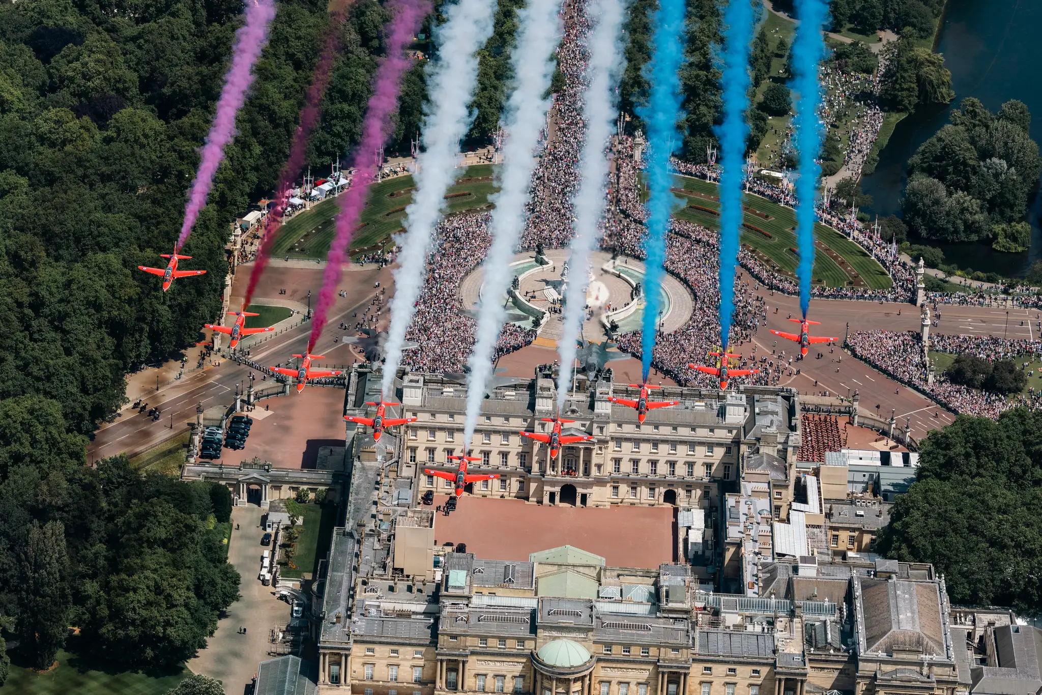 Trooping The Colour.