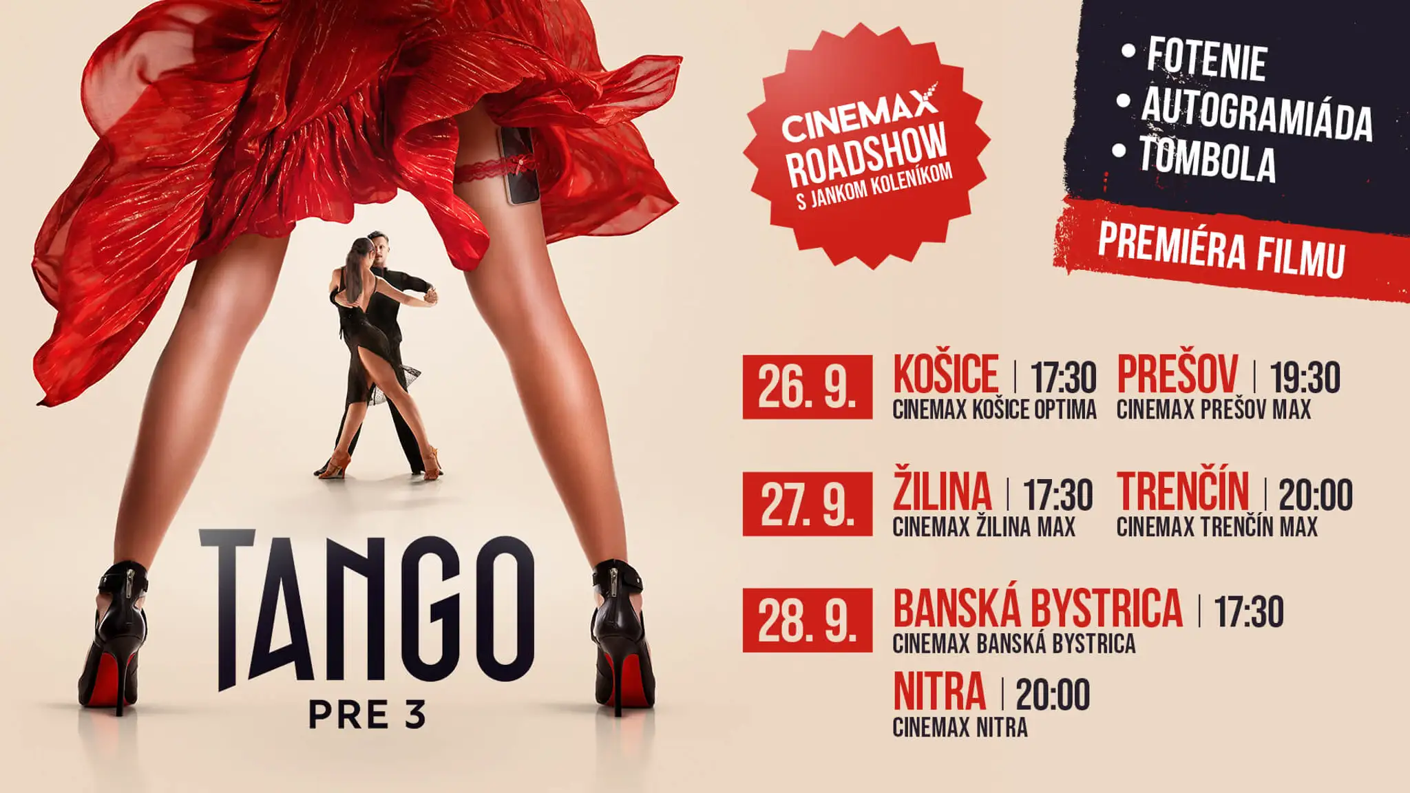 Tango pre 3 Roadshow