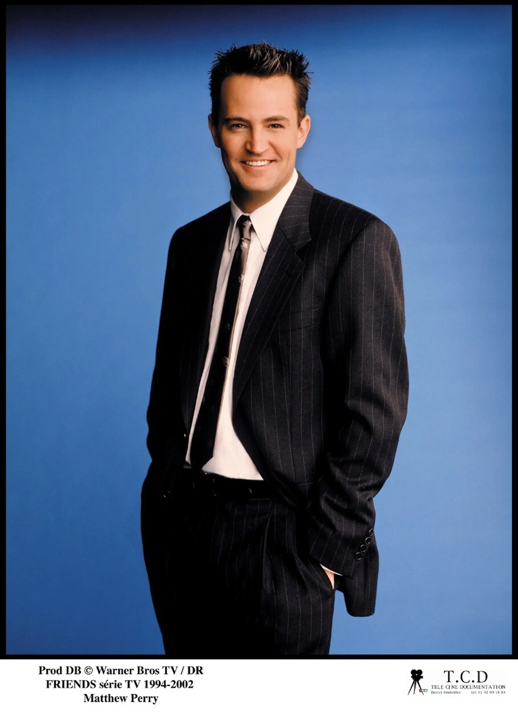 Matthew Perry z čias priateľov.