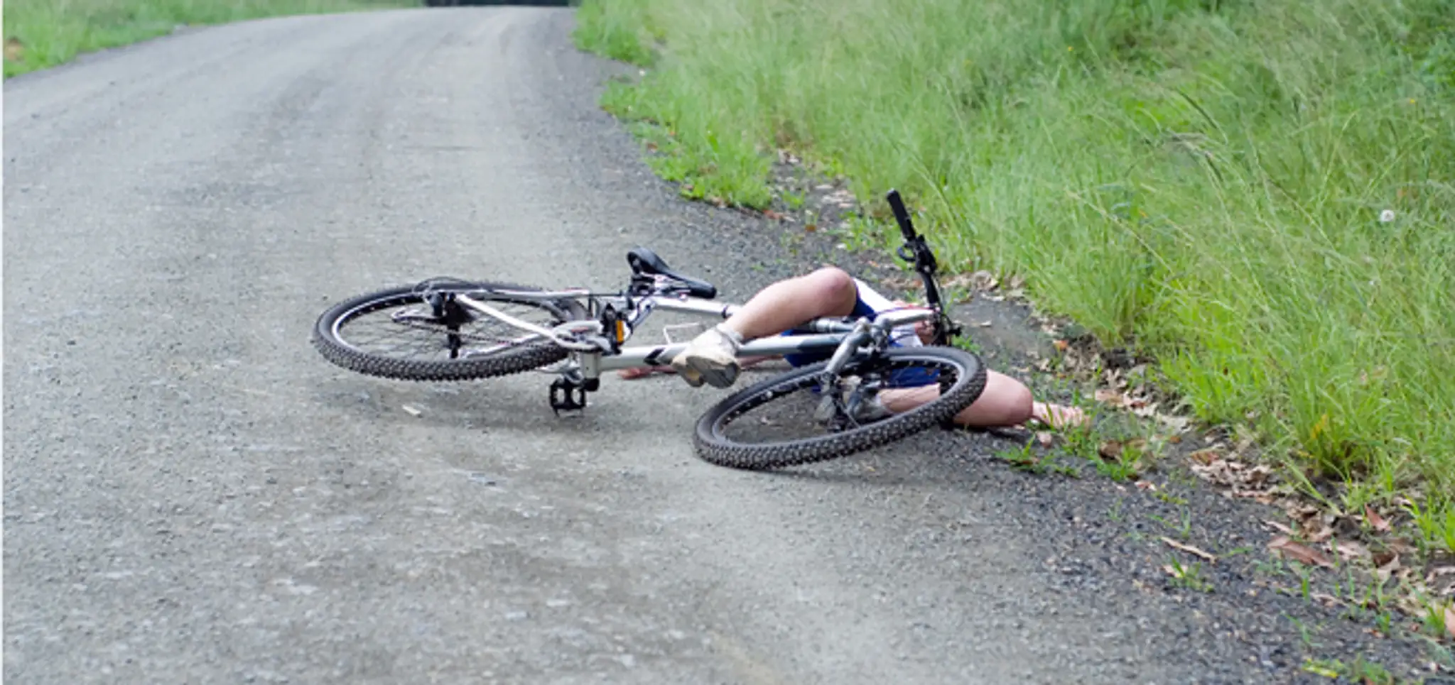bicykel - pád