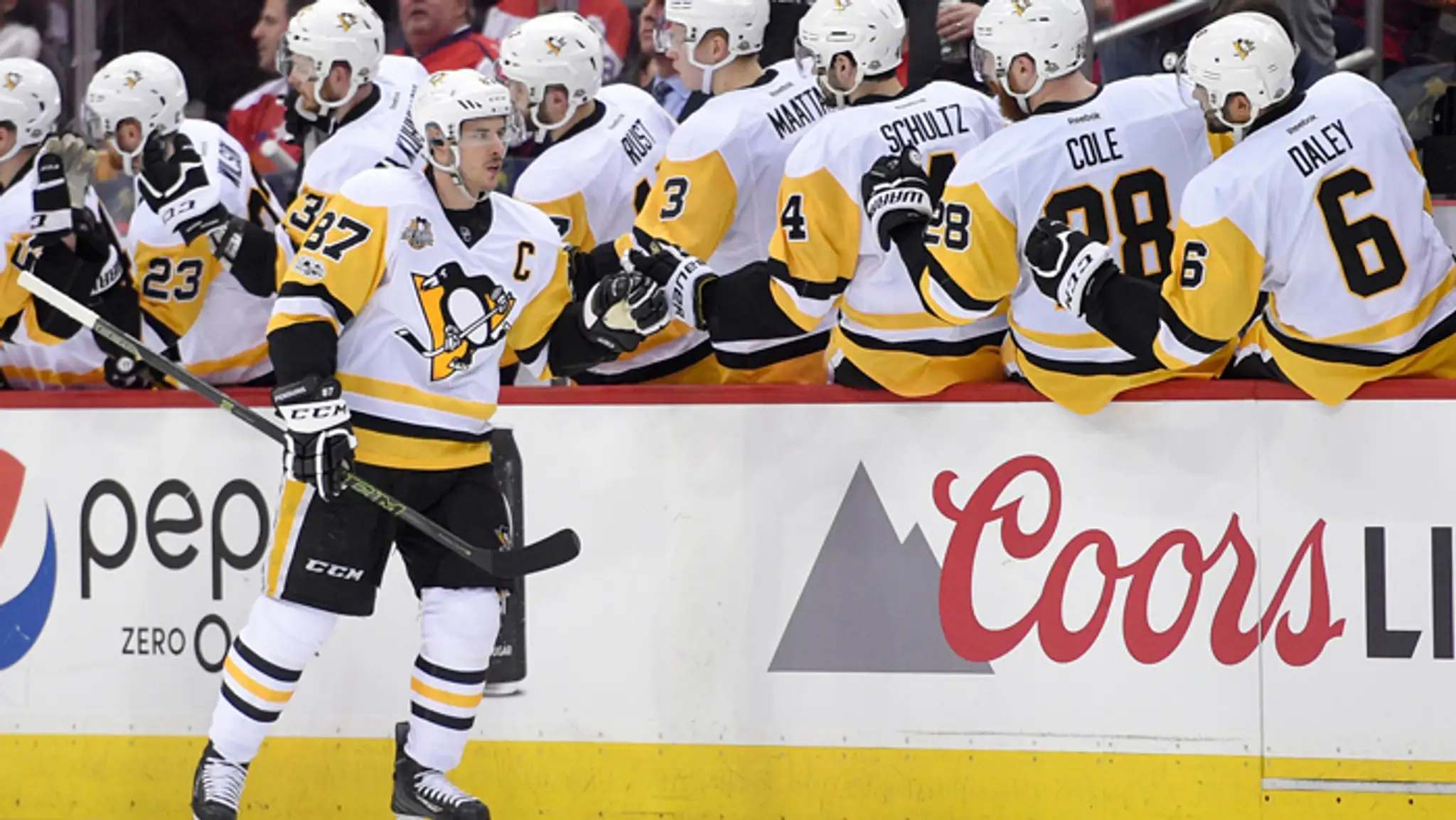 Kapitán Pittsburghu Penguins Sidney Crosby.