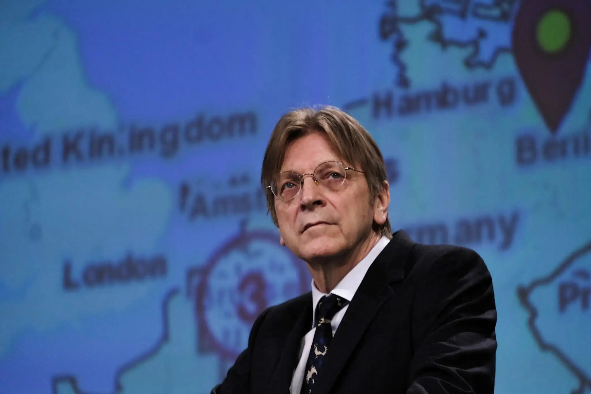 Europoslanec Guy Verhofstadt.