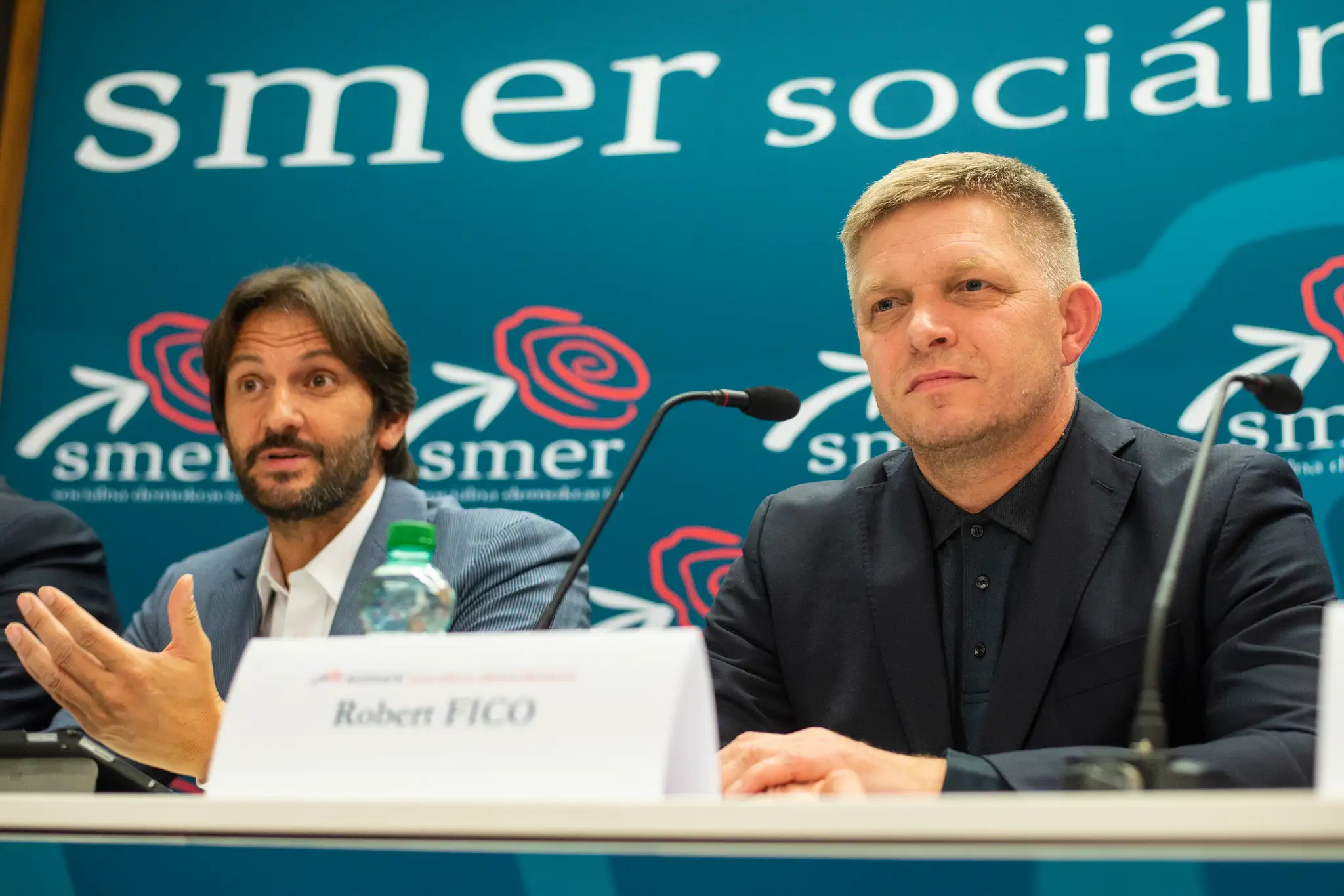 Robert Kaliňák a Robert Fico.