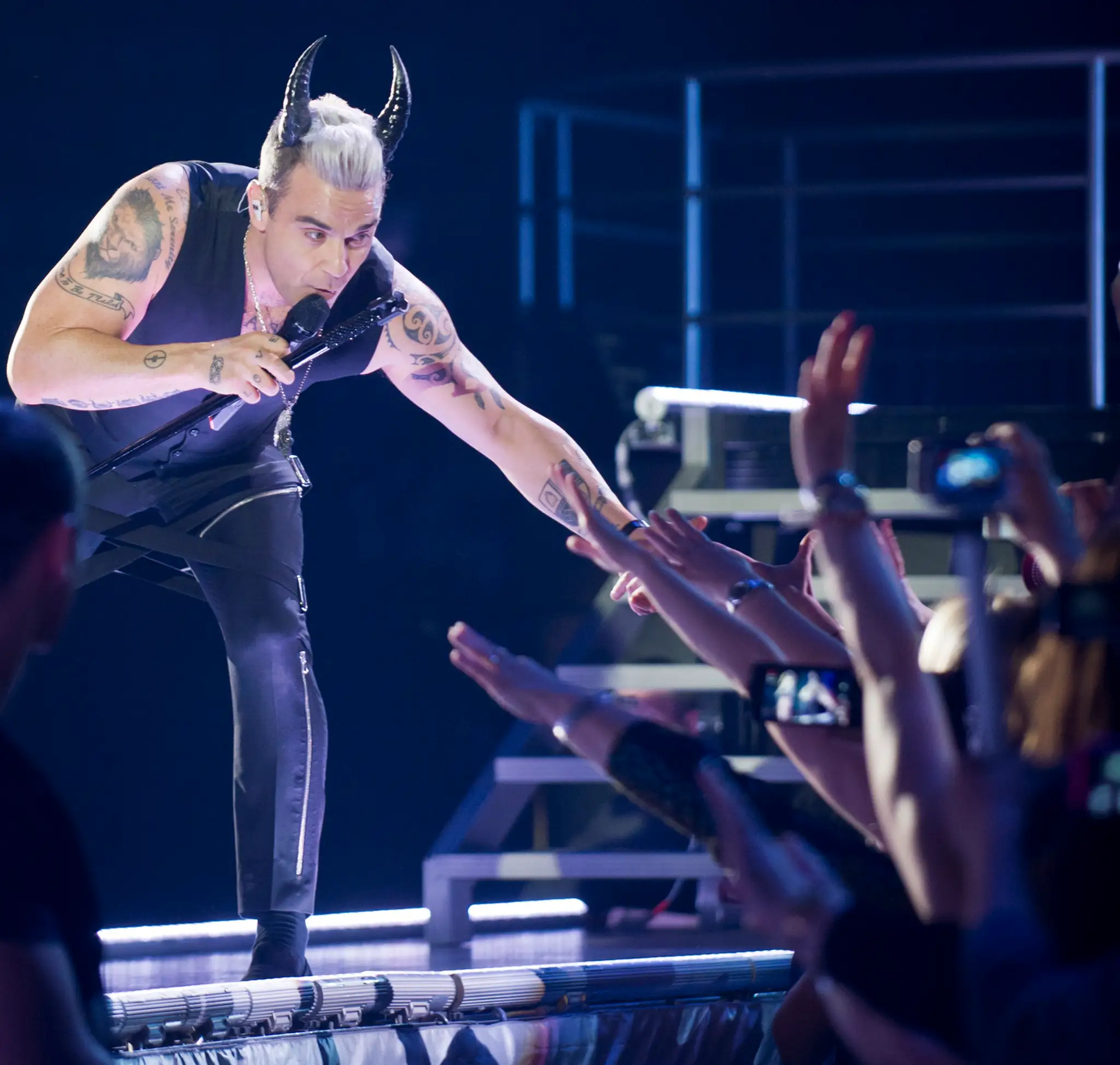 Robbie Williams na koncerte v Bratislave
