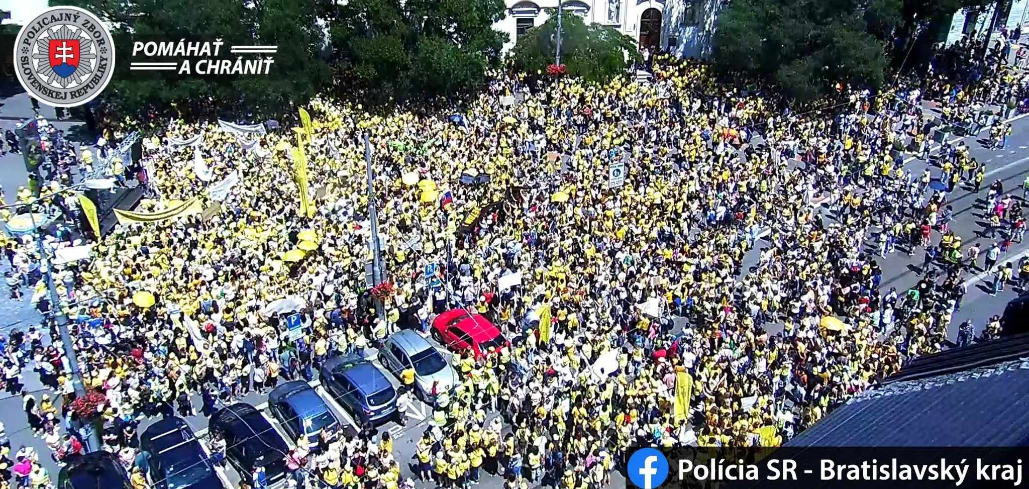 Protest učiteľov.