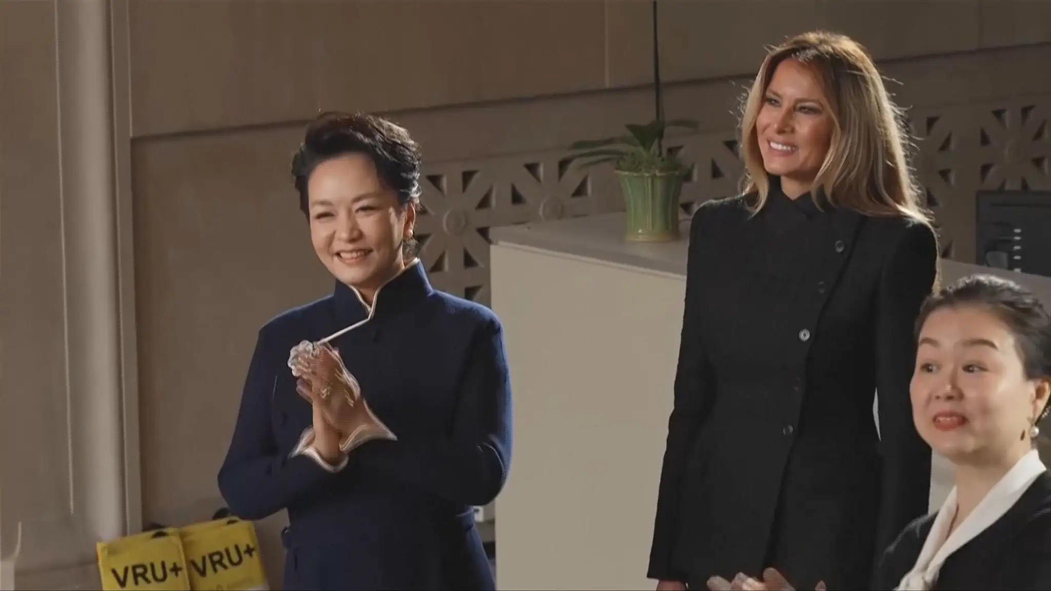Pcheng Li-jüan a Melania Trump