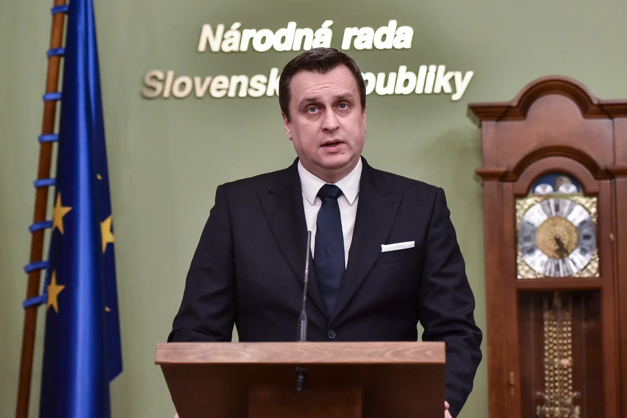 Andrej Danko reaguje na vystúpenie Andreja Kisku.
