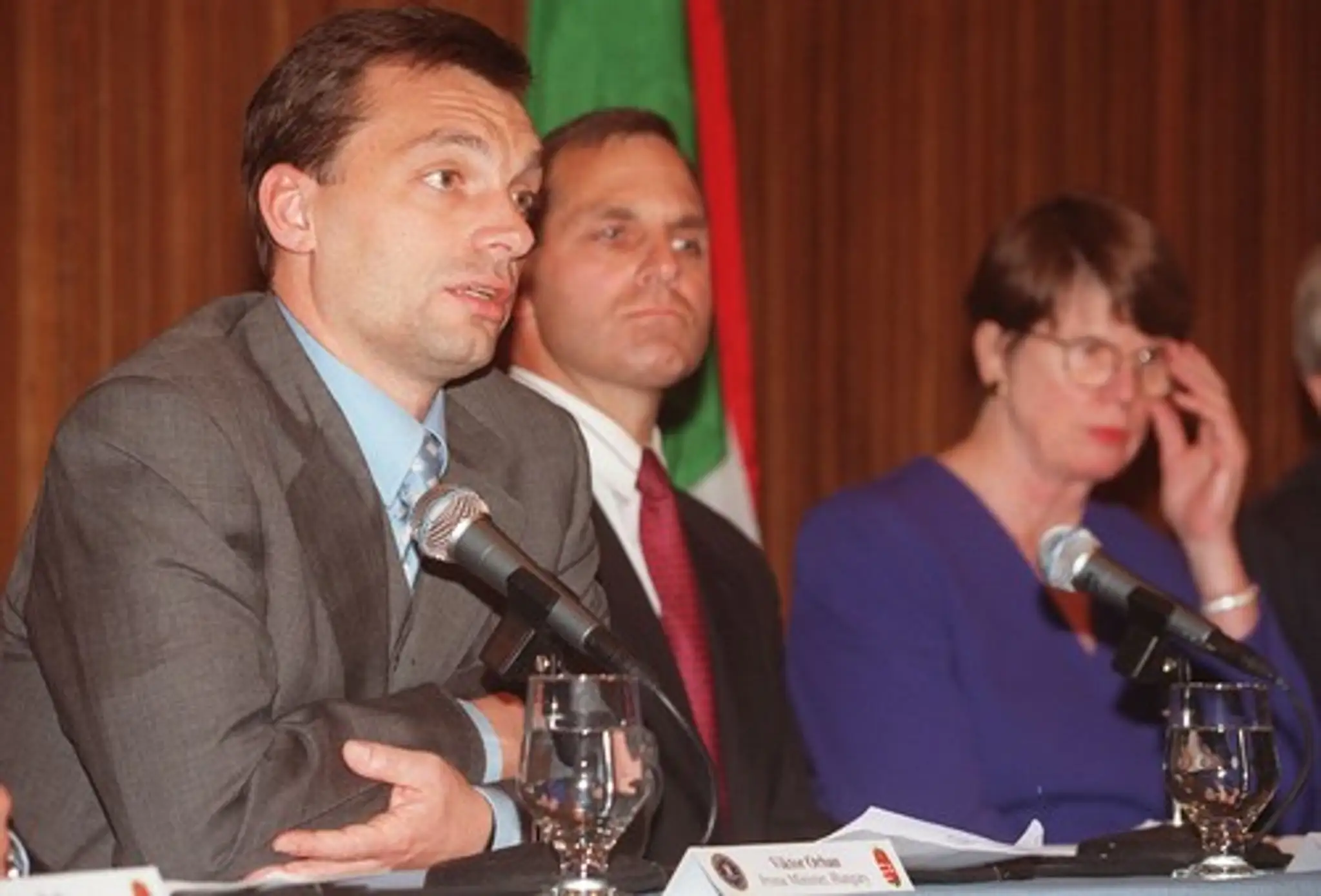 Viktor Orbán na archívnej snímke z roku 1998.