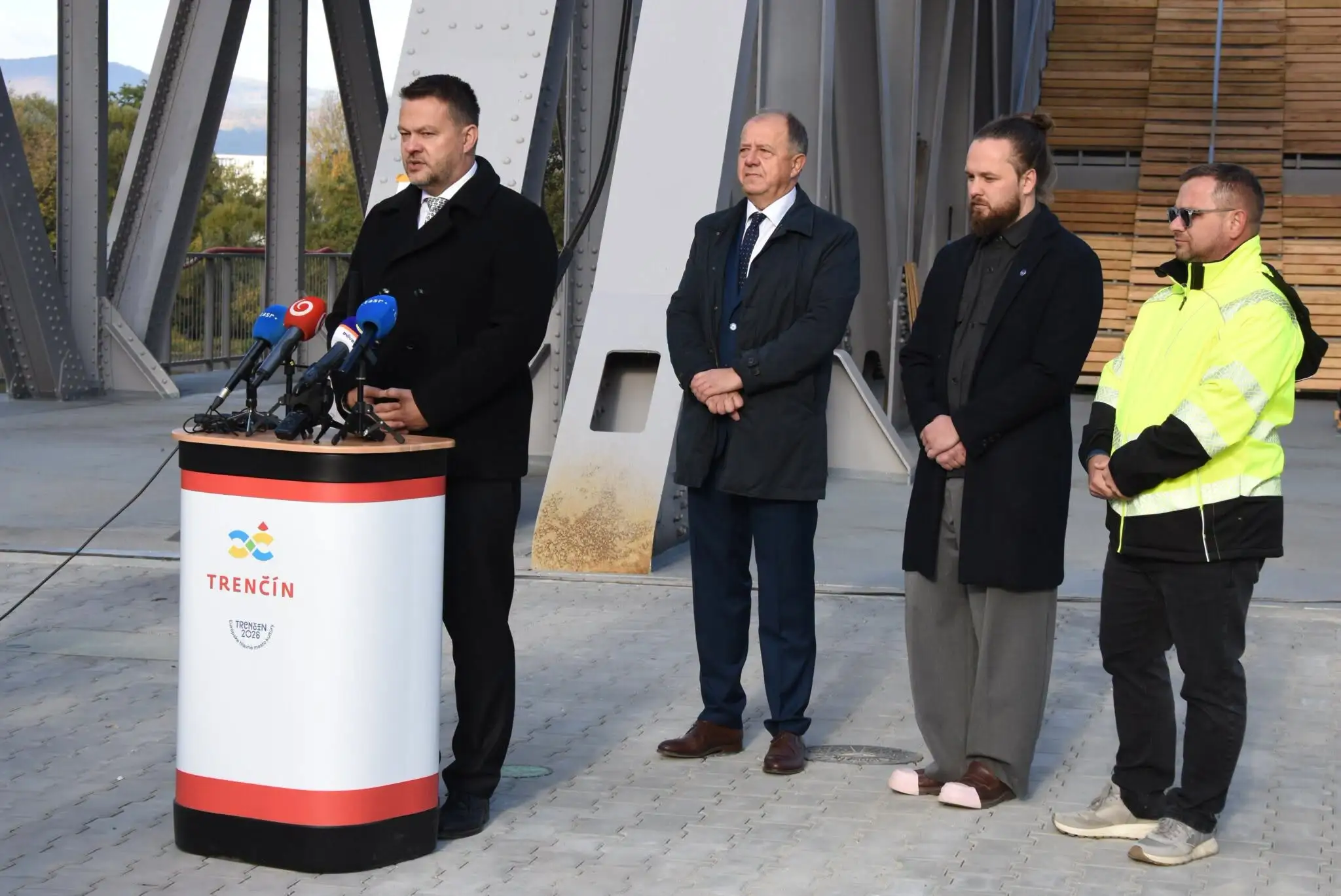 Trenčín otvorí unikátny most so športom aj gastroprevádzkami