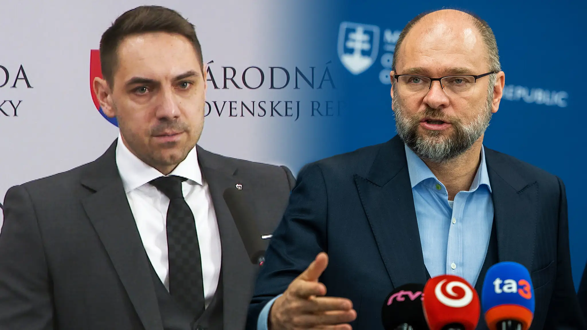 György Gyimesi a Richard Sulík.