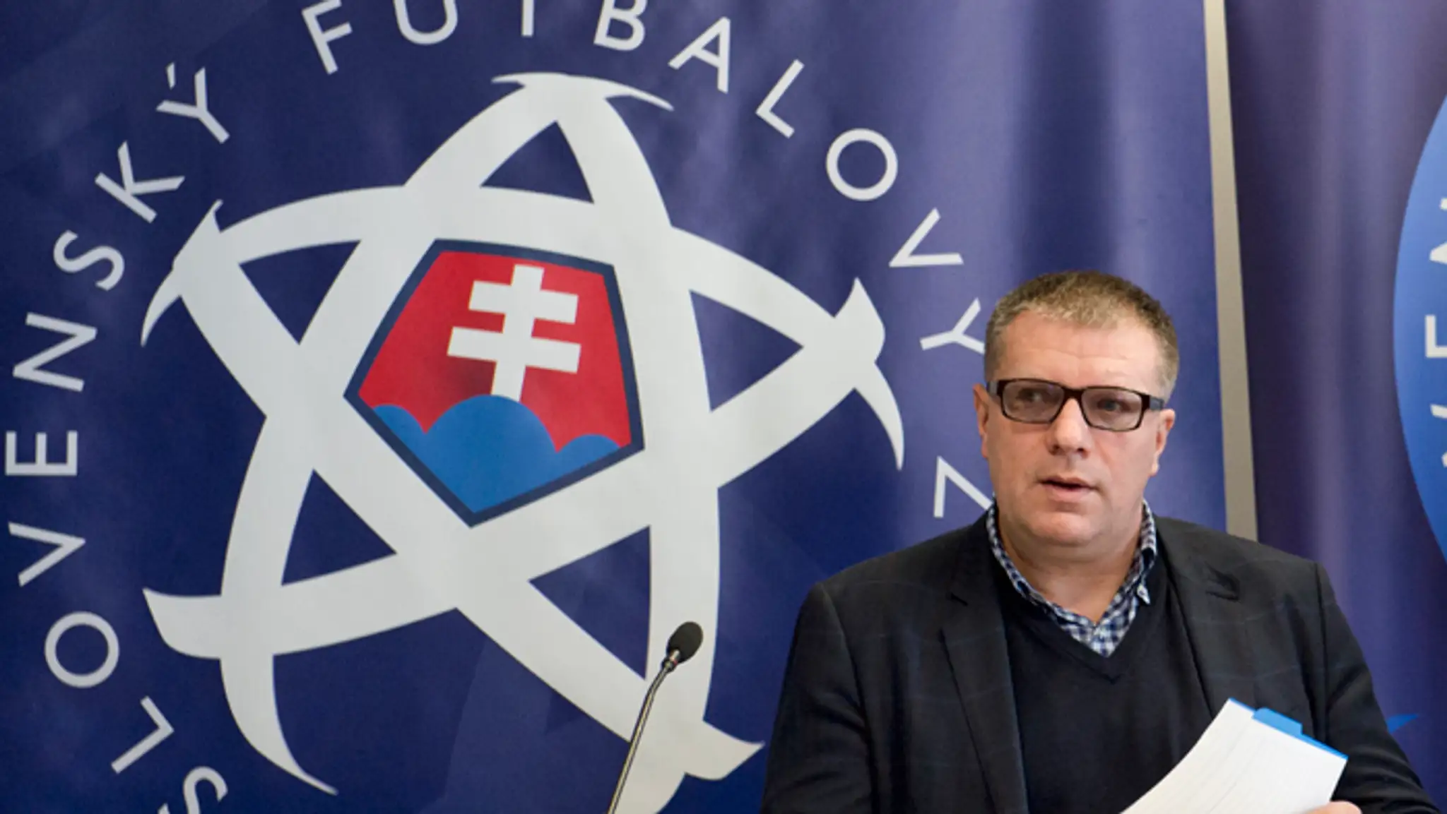 Prezident Slovenského futbalového zväzu Ján Kováčik.