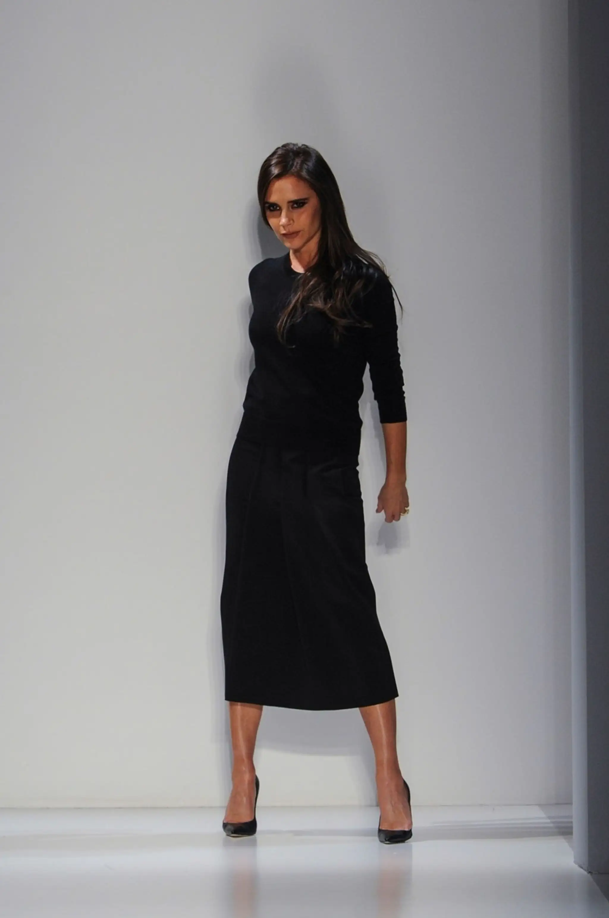 Victoria Beckham predstavila v New Yorku novú kolekciu. 