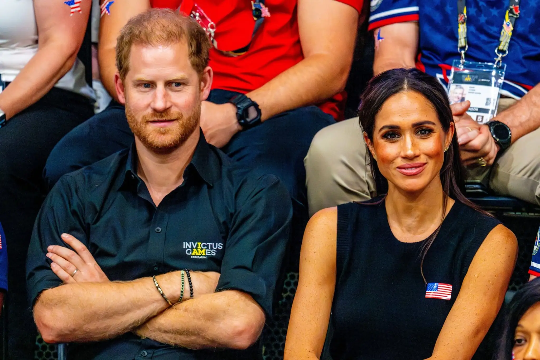 Harry a Meghan počas osláv siedmich narodenín syna Archieho. 