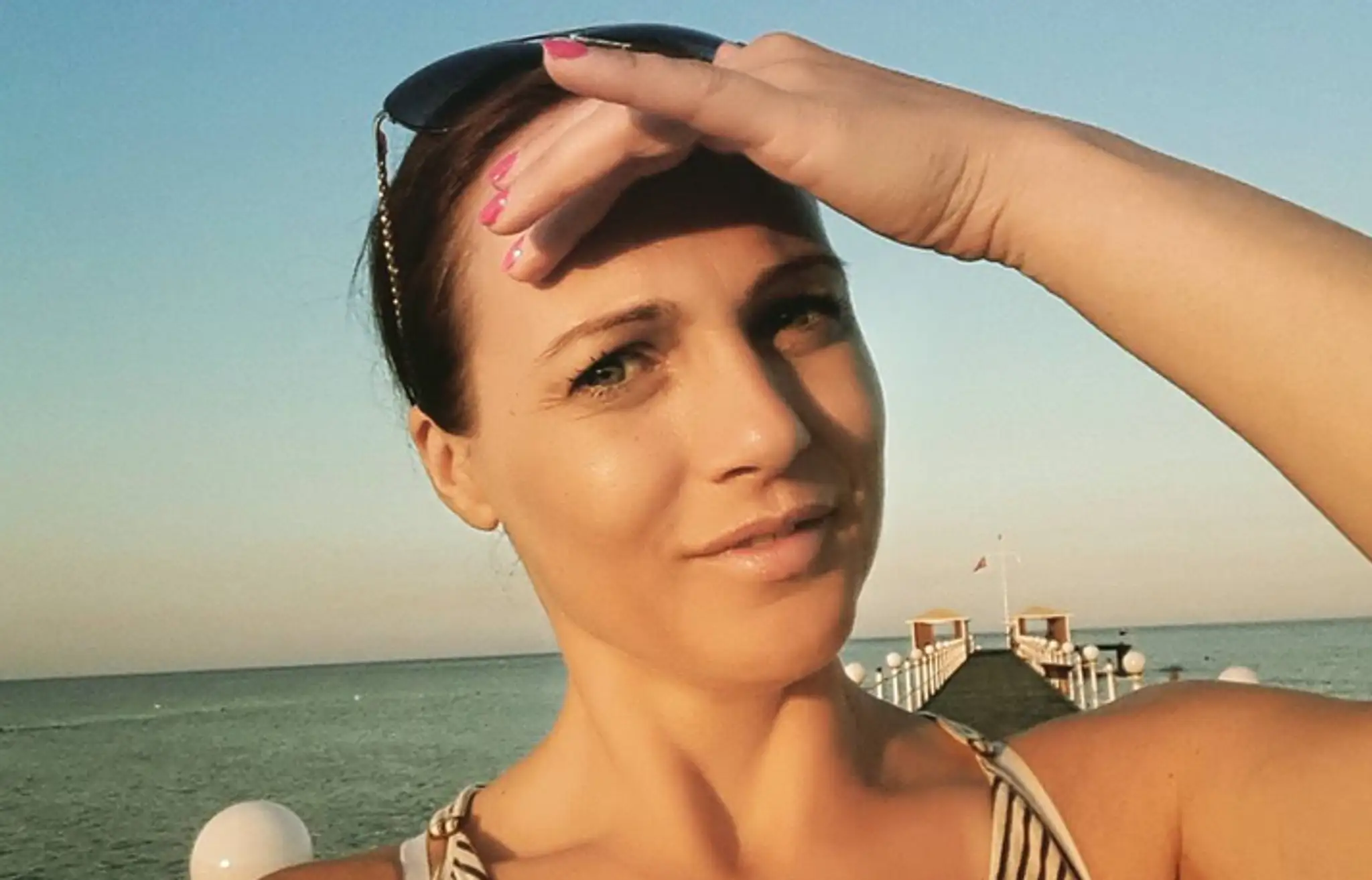 Aďka Poláková na Cypre