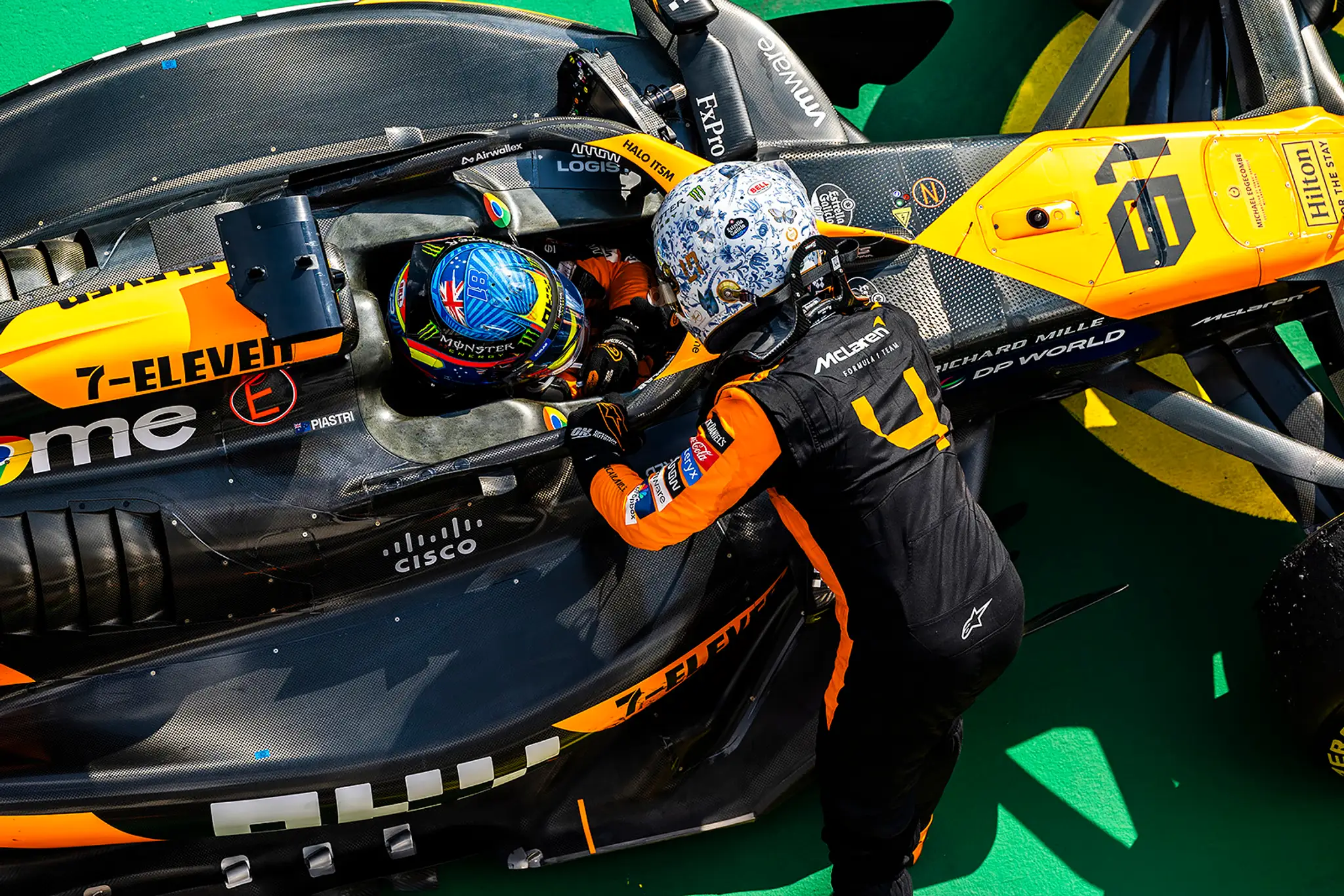 Oscar Piastri a Lando Norris ovládli VC Maďarska.
