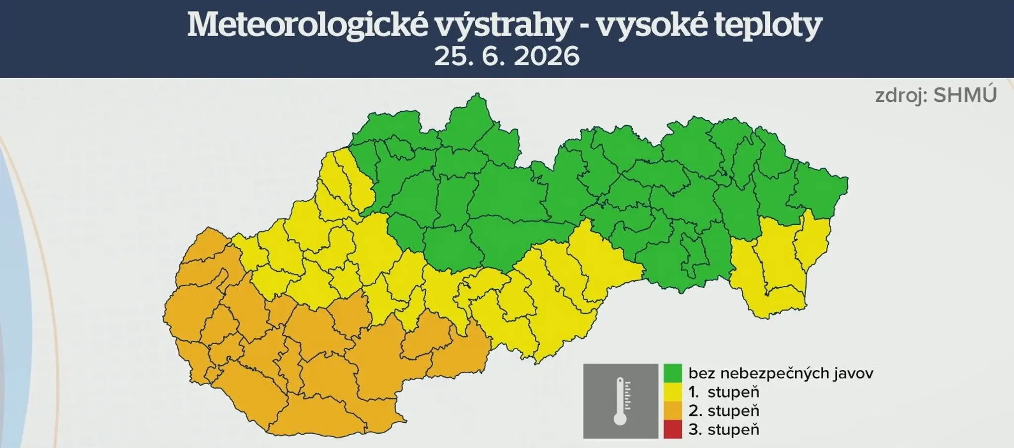 Výstrahy štvrtok