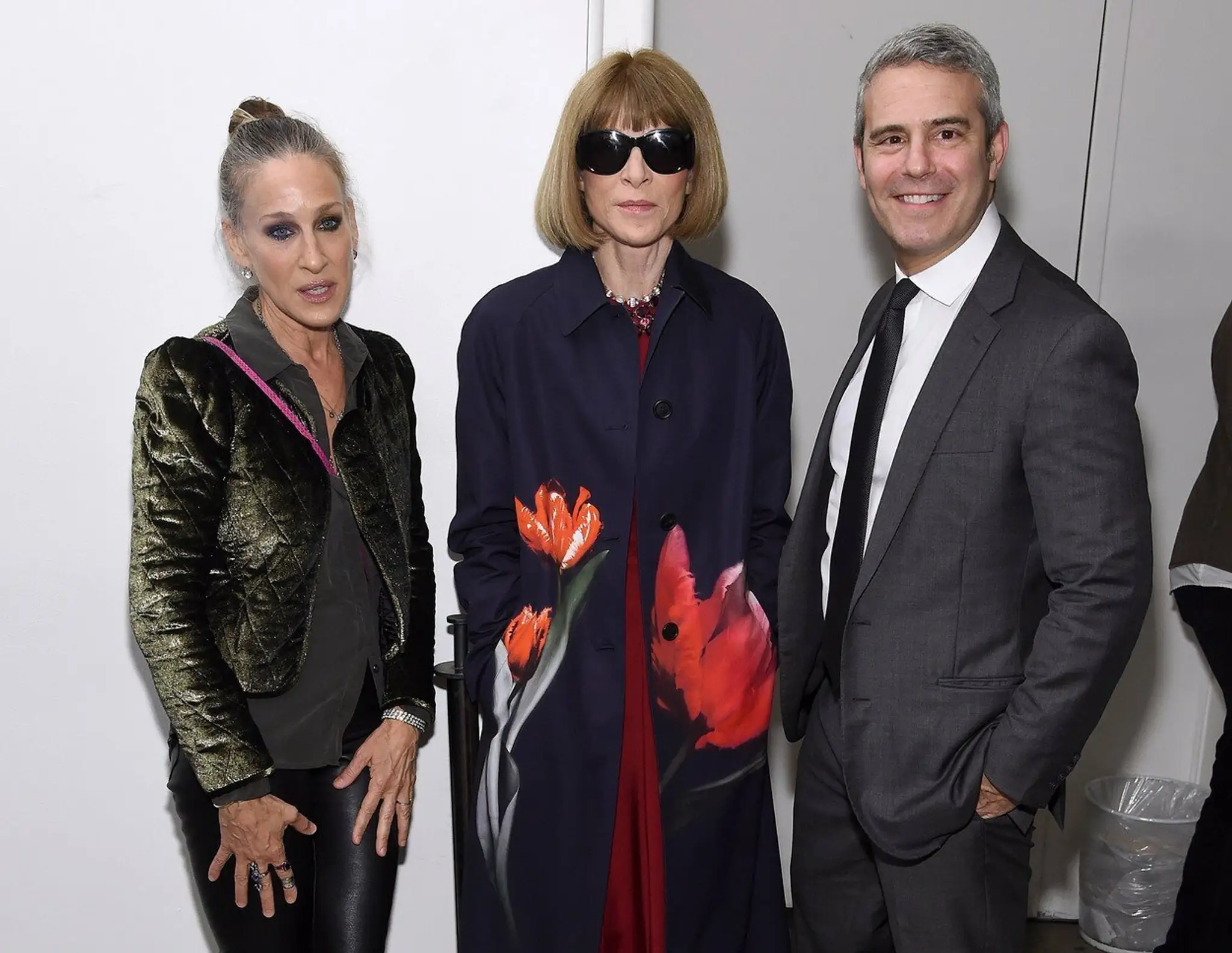 Sarah Jessica Parker, Anna Wintour a Andy Cohen